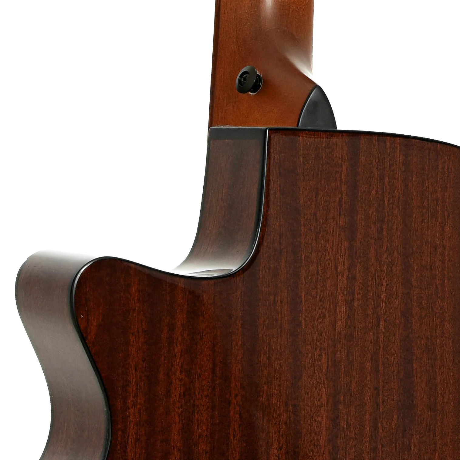 Ibanez AEGB25E Acoustic-Electric Bass Guitar, Transparent Black Sunburst - Image 10
