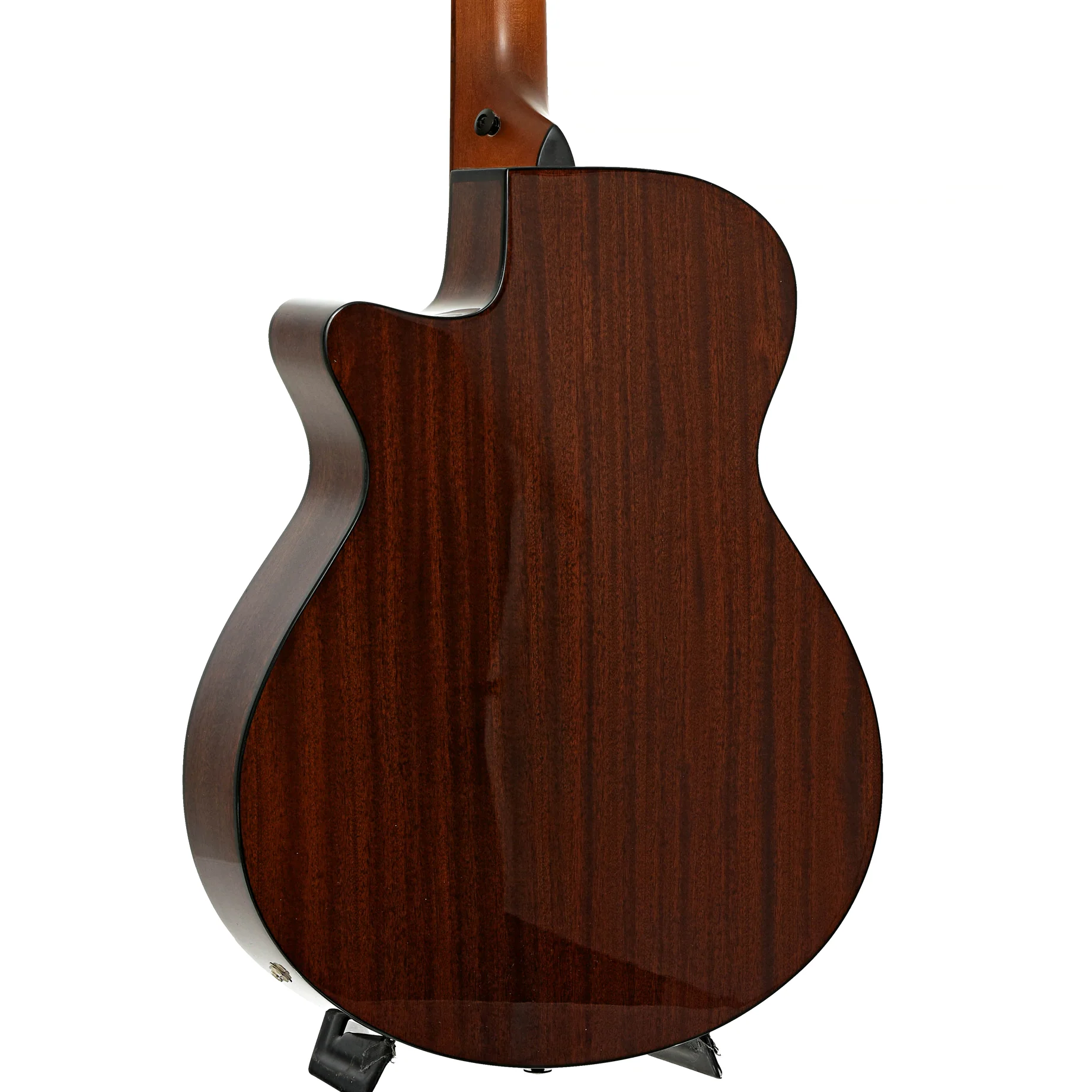 Ibanez AEGB25E Acoustic-Electric Bass Guitar, Transparent Black Sunburst - Image 11