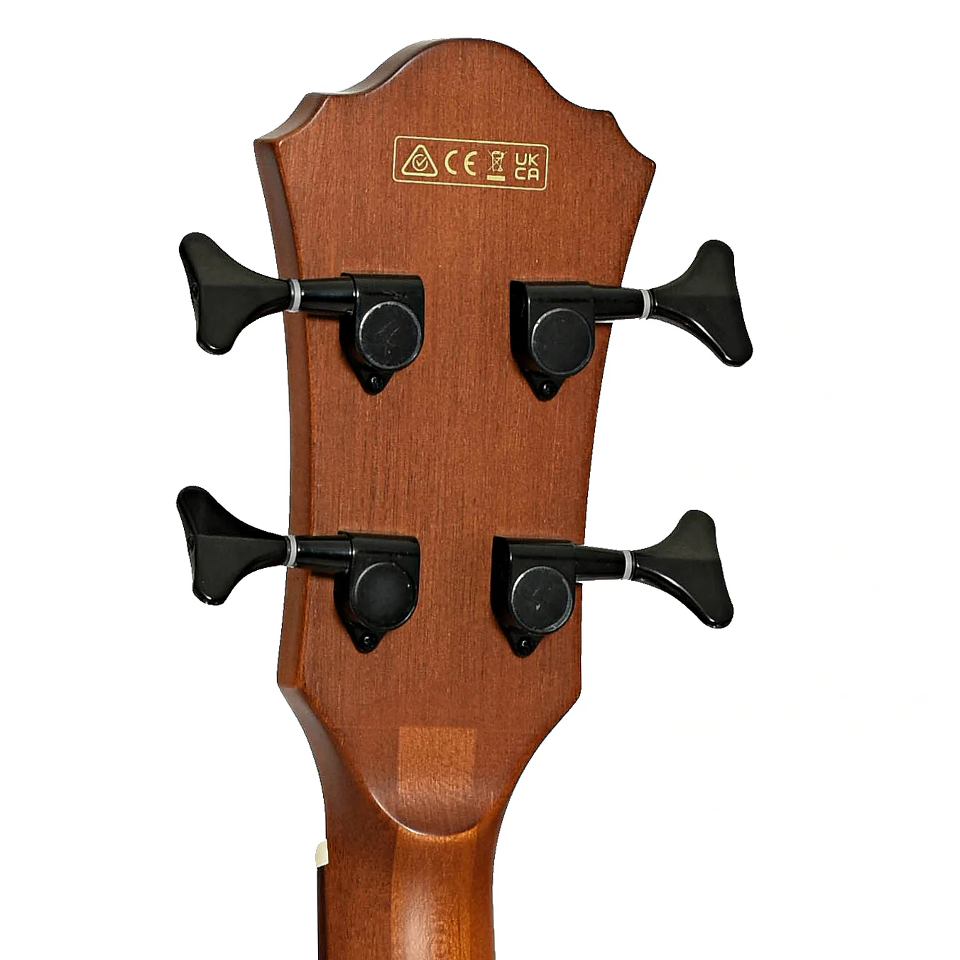 Ibanez AEGB25E Acoustic-Electric Bass Guitar, Transparent Black Sunburst - Image 9