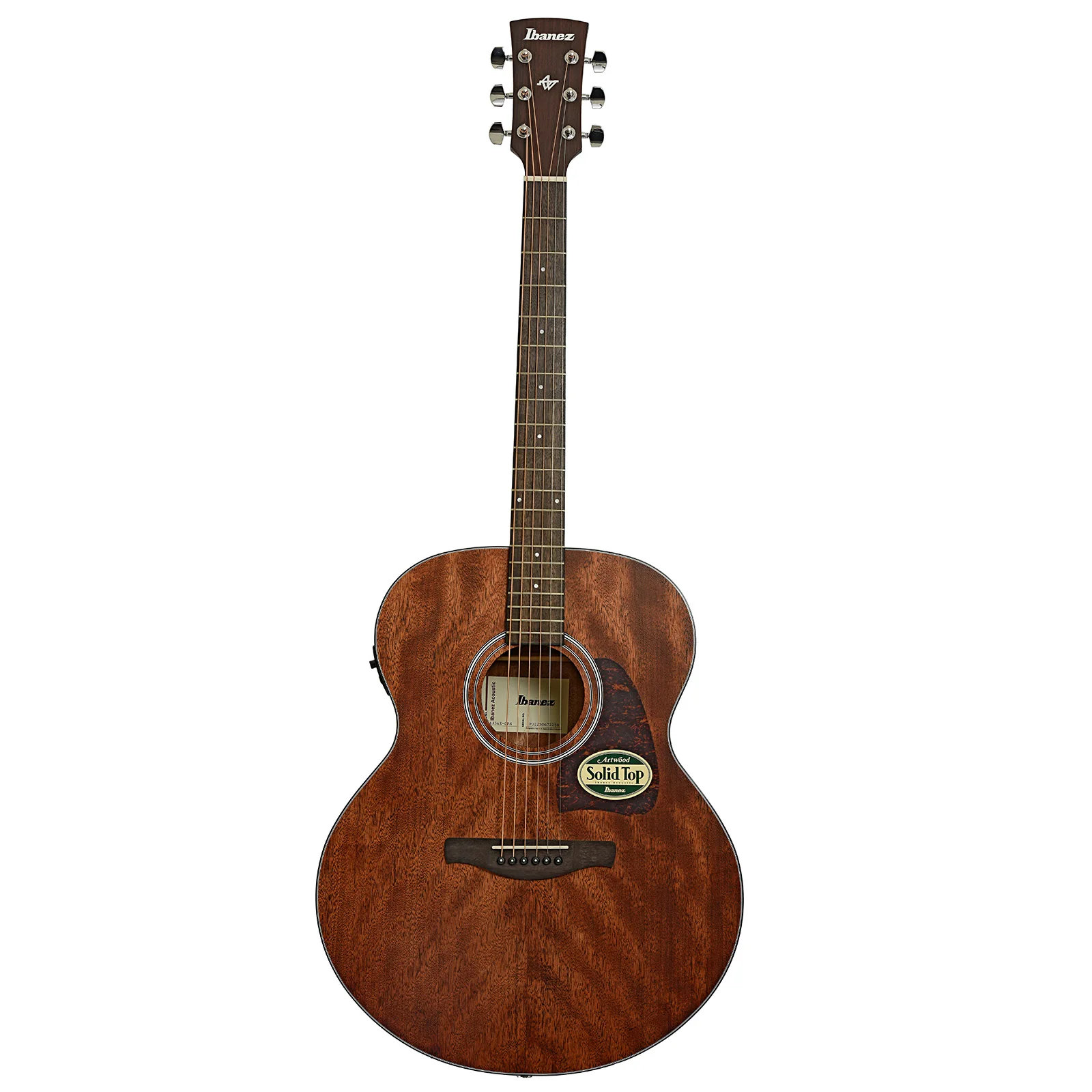 Ibanez AJ54E Artwood Jumbo Acoustic-Electric Guitar, Open Pore Natural - Image 13