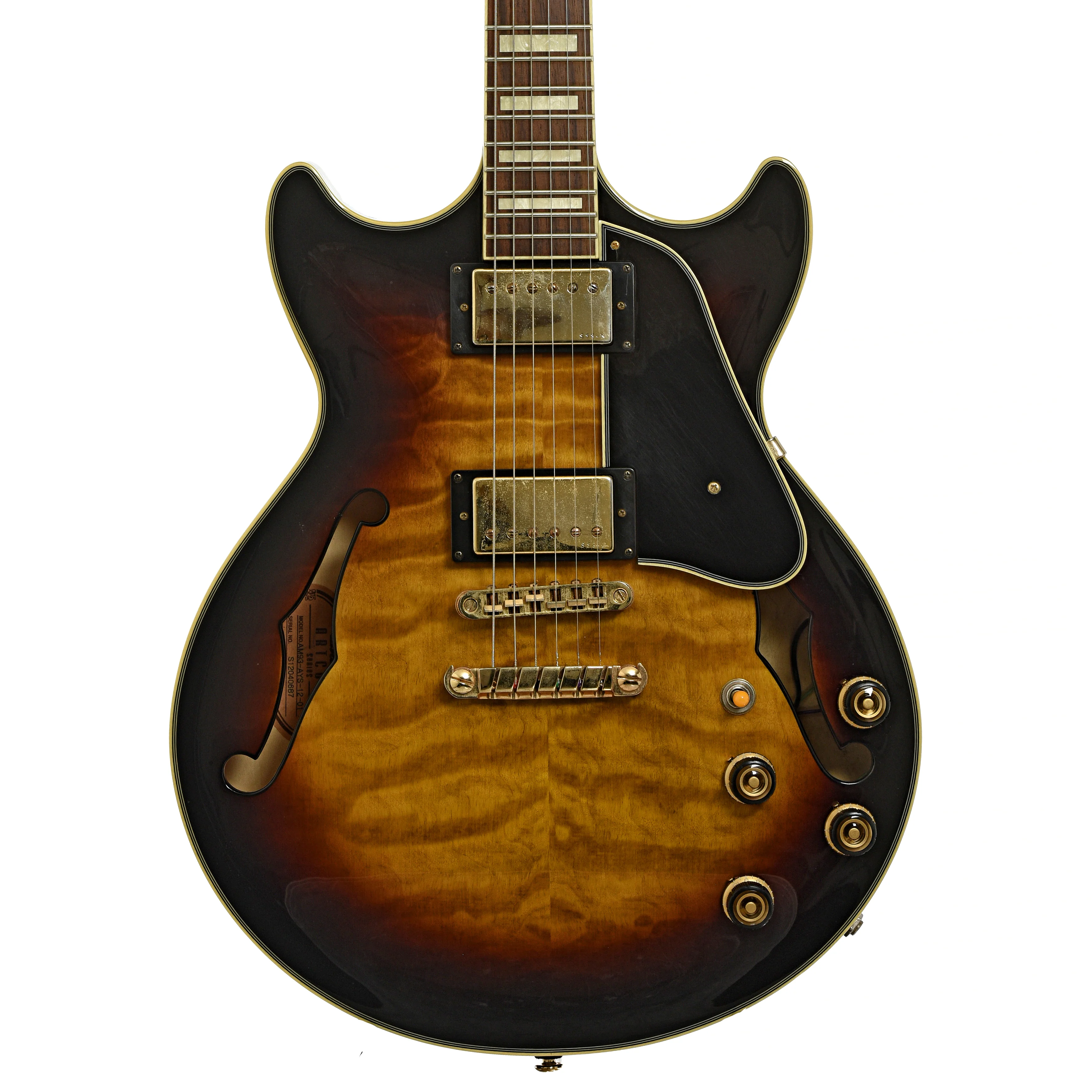 Ibanez Artcore Series  AM93-AYS-12-01 Hollowbody Electric Guitar (2012) - Image 2