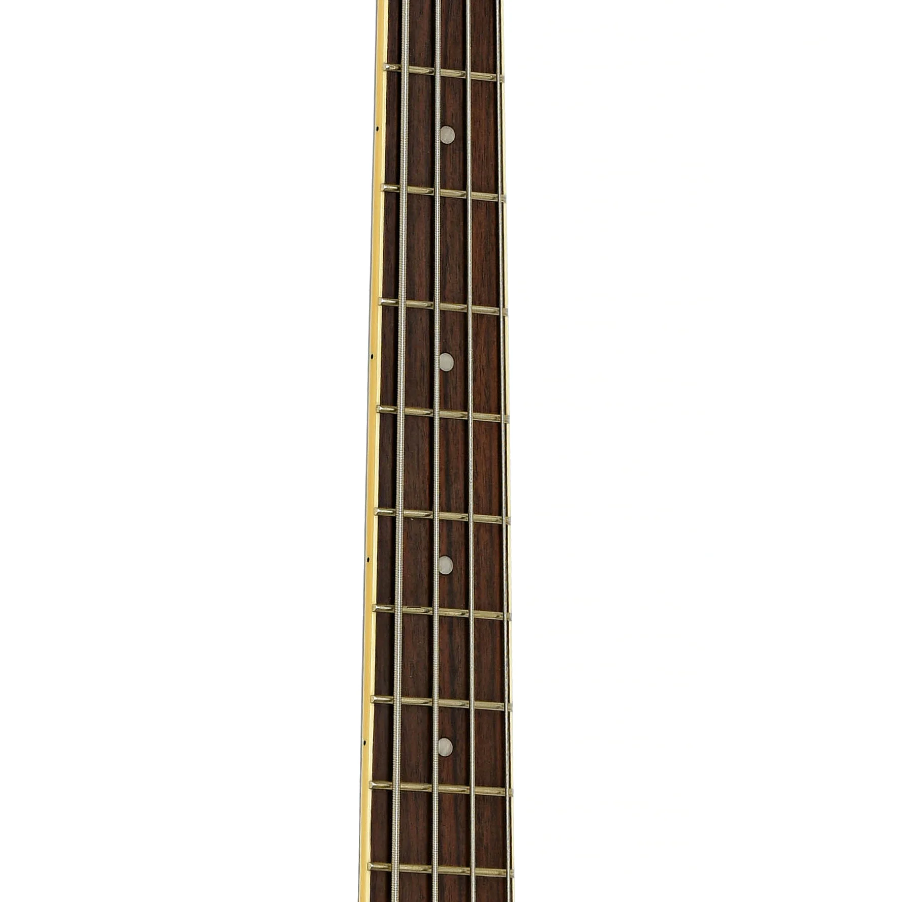 Ibanez AFB200 Artcore Hollowbody Electric Bass, Transparent Black Sunburst - Image 7