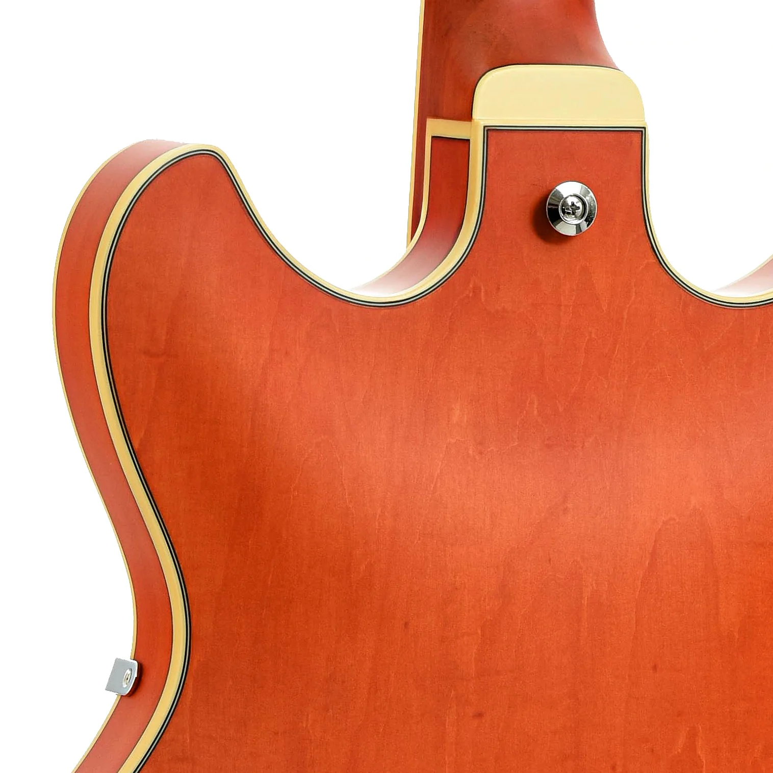 Ibanez AS73 Artcore Semi-Hollowbody Electric Guitar, Transparent Tangerine Flat - Image 10