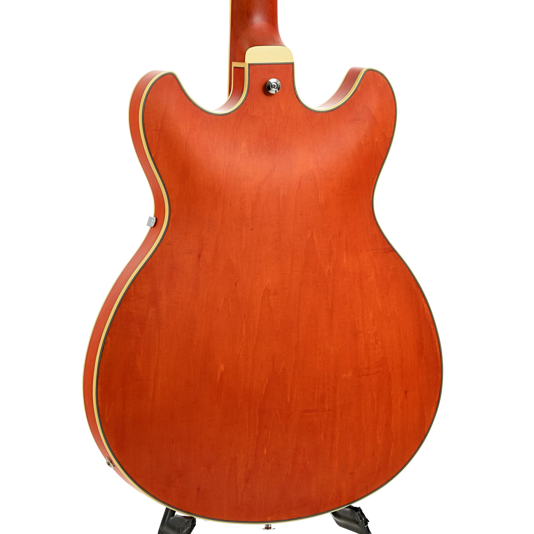 Ibanez AS73 Artcore Semi-Hollowbody Electric Guitar, Transparent Tangerine Flat - Image 11