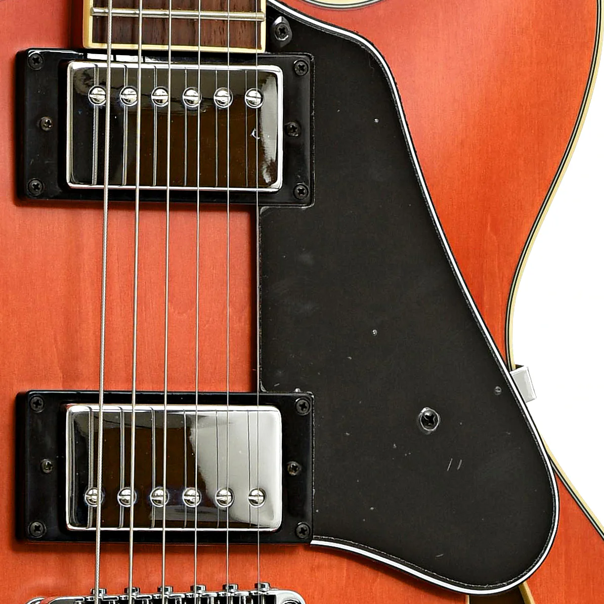 Ibanez AS73 Artcore Semi-Hollowbody Electric Guitar, Transparent Tangerine Flat - Image 6