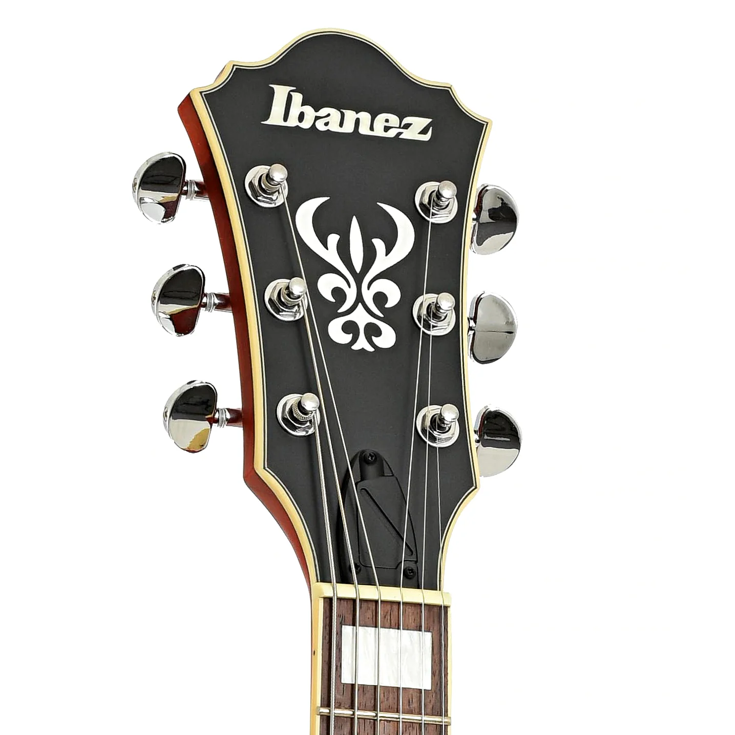 Ibanez AS73 Artcore Semi-Hollowbody Electric Guitar, Transparent Tangerine Flat - Image 8