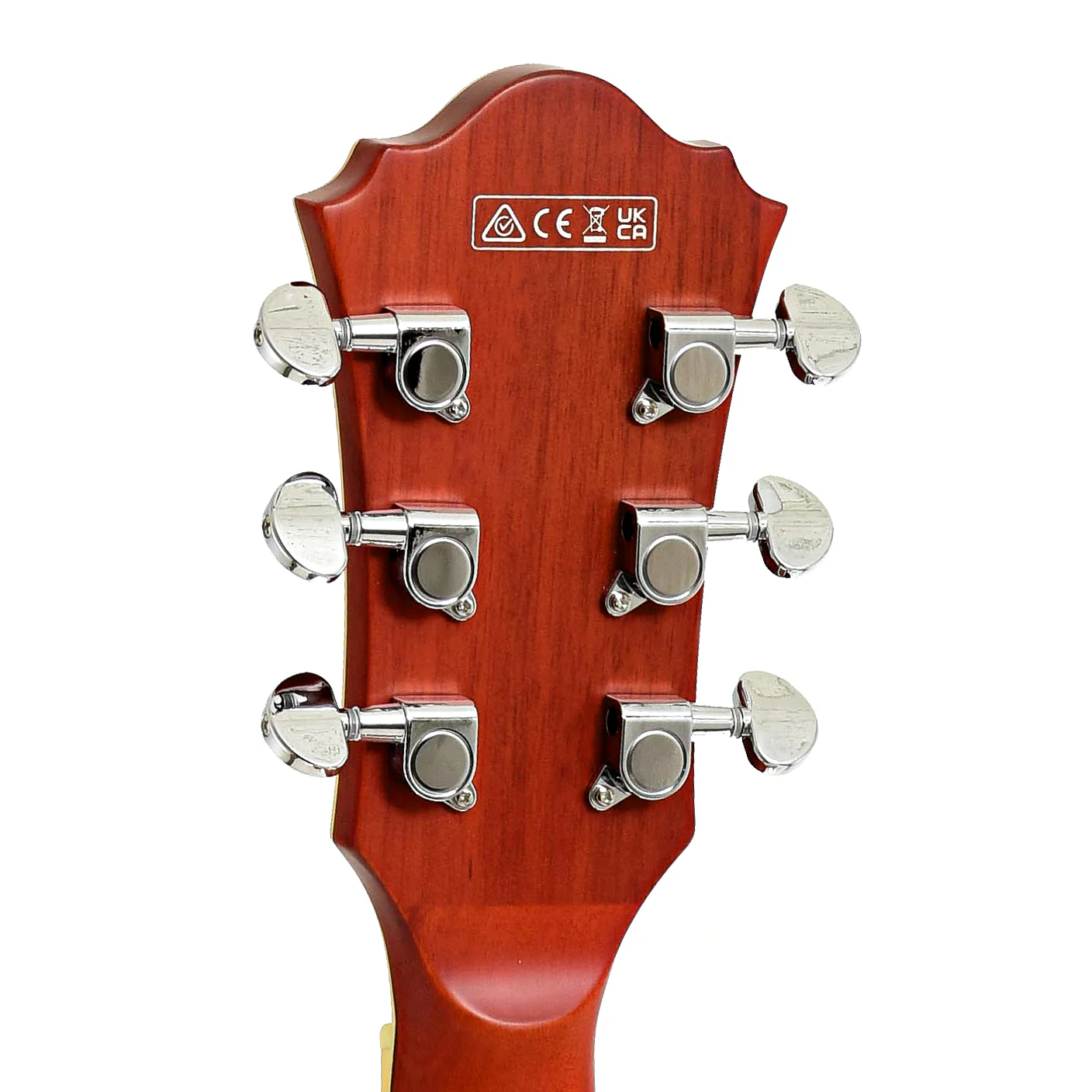 Ibanez AS73 Artcore Semi-Hollowbody Electric Guitar, Transparent Tangerine Flat - Image 9