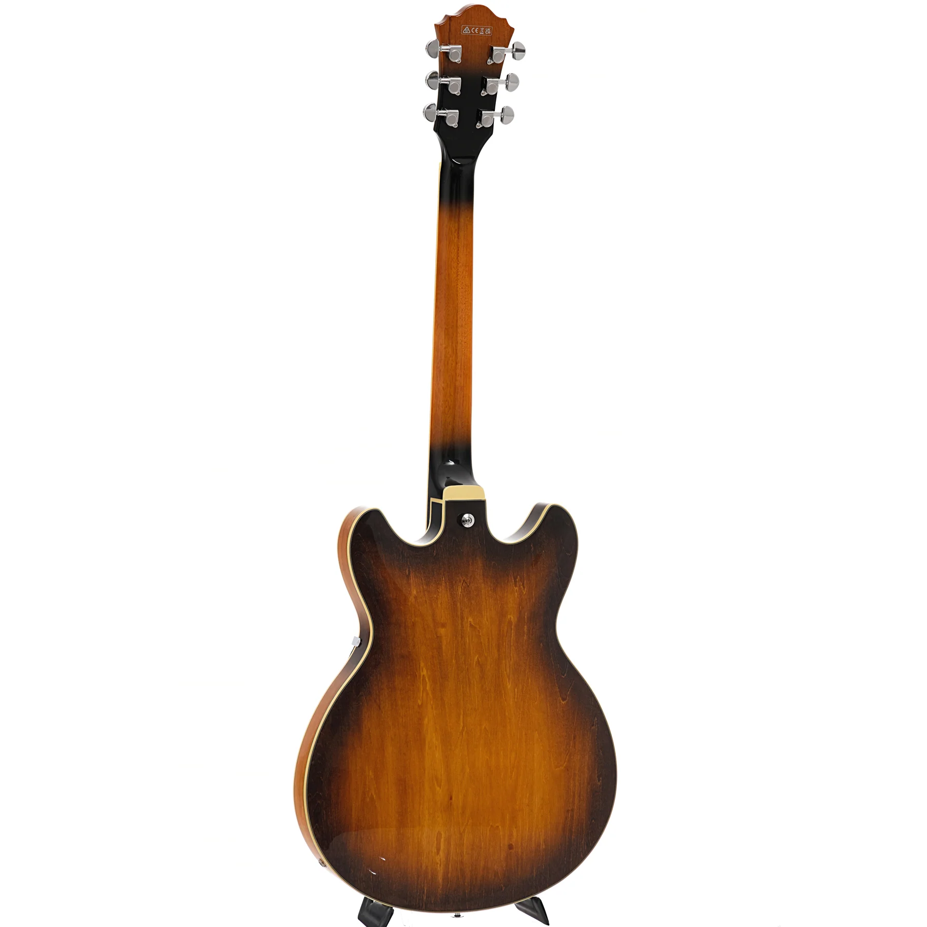 Ibanez AS73 Artcore Semi-Hollowbody Electric Guitar, Tobacco Brown - Image 12
