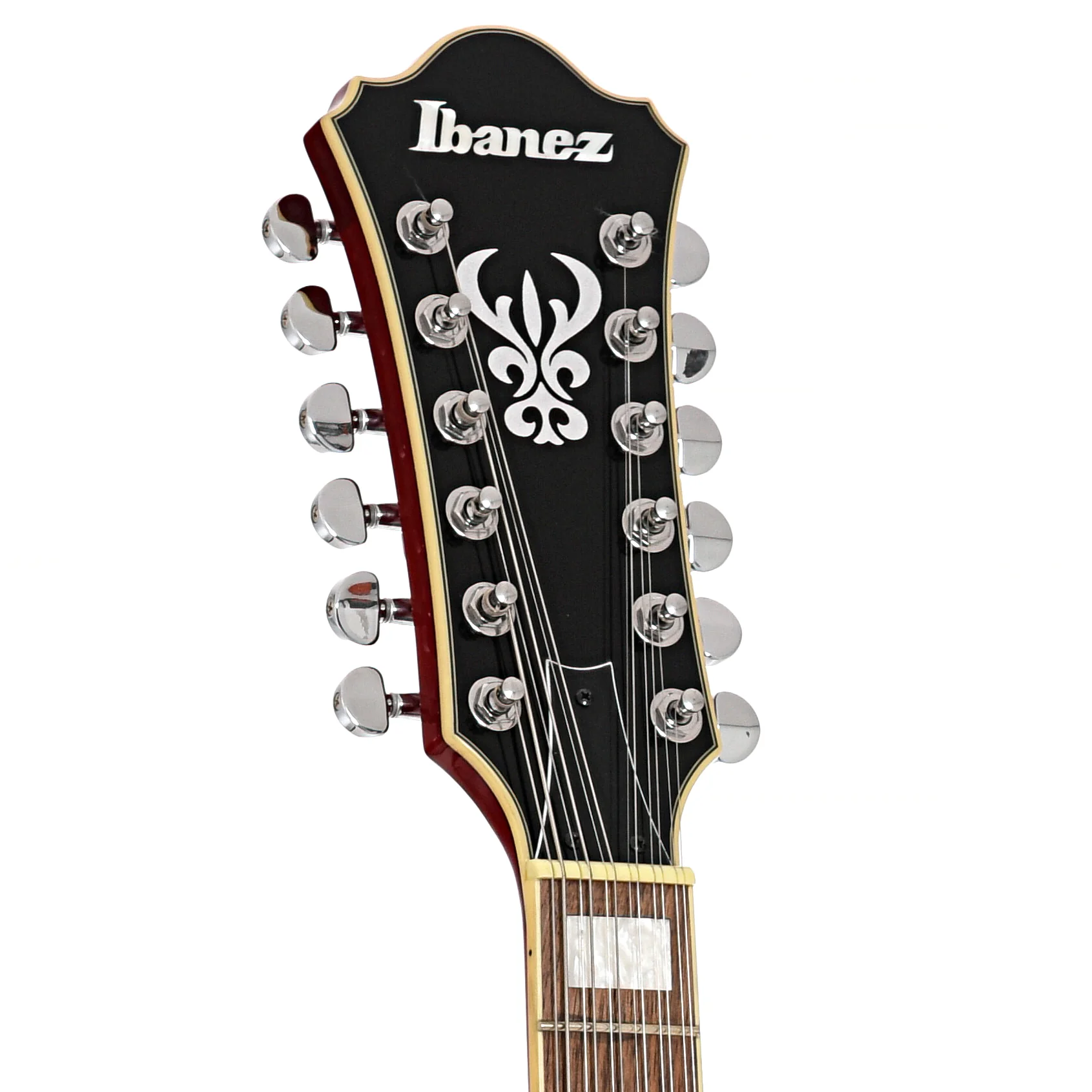Ibanez AS7312 Artcore Semi-Hollowbody 12-String Electric Guitar, Transparent Red - Image 7
