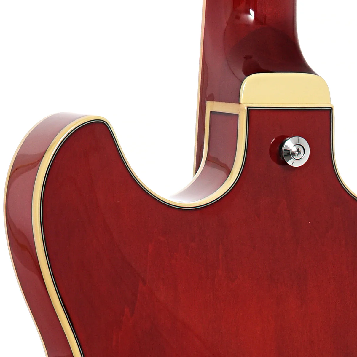 Ibanez AS7312 Artcore Semi-Hollowbody 12-String Electric Guitar, Transparent Red - Image 9