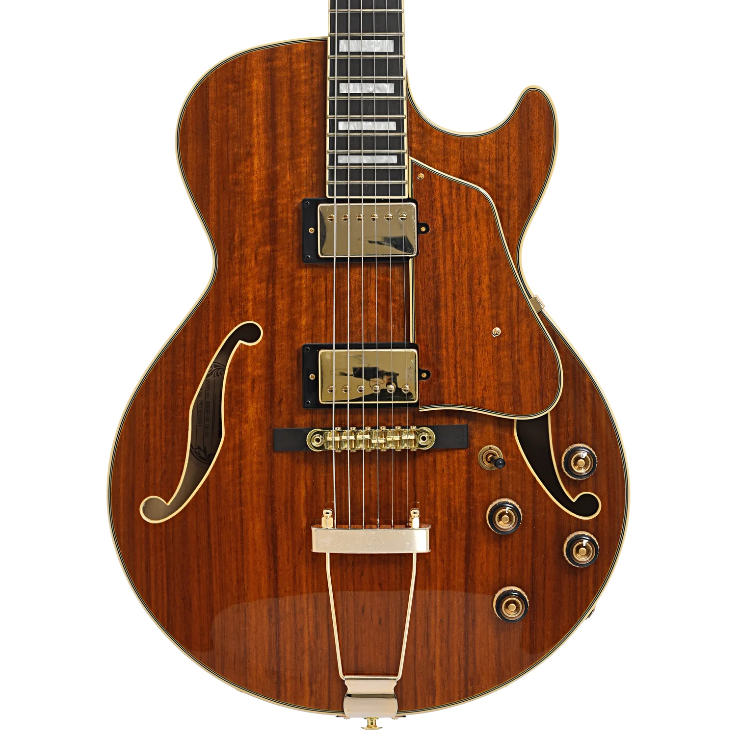 Ibanez AG95K Artcore Expressionist Hollowbody Electric Guitar, Natural - Image 2