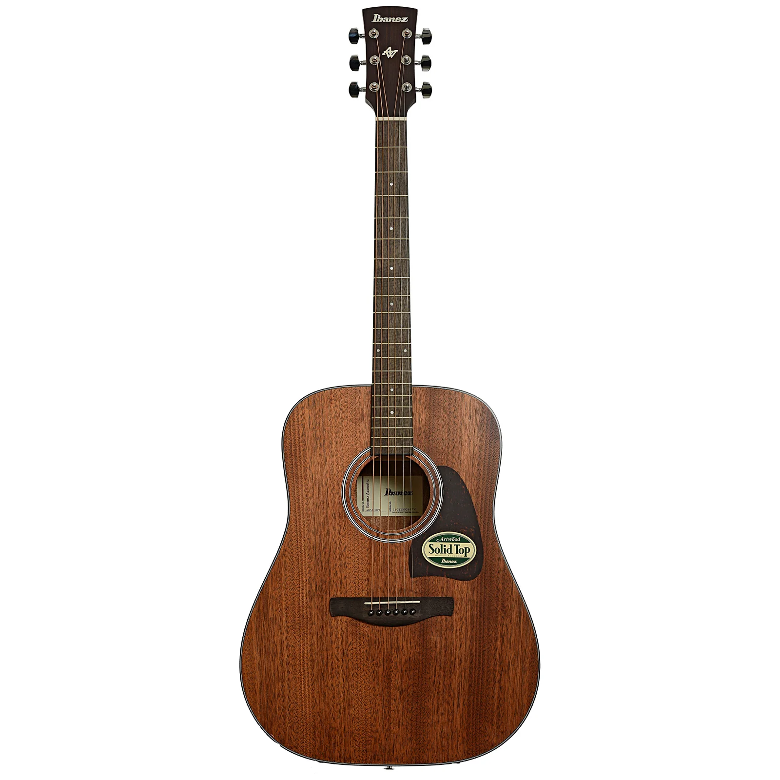 Ibanez AW54 Artwood Dreadnought Acoustic Guitar, Open Pore Natural - Image 13