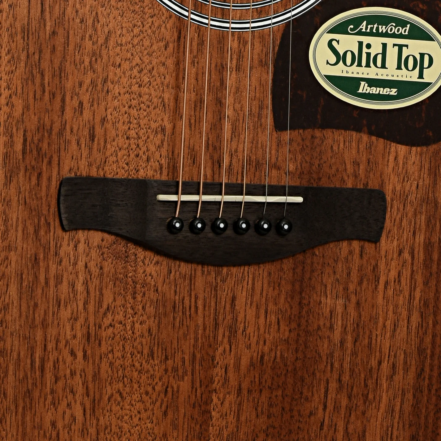 Ibanez AW54 Artwood Dreadnought Acoustic Guitar, Open Pore Natural - Image 6