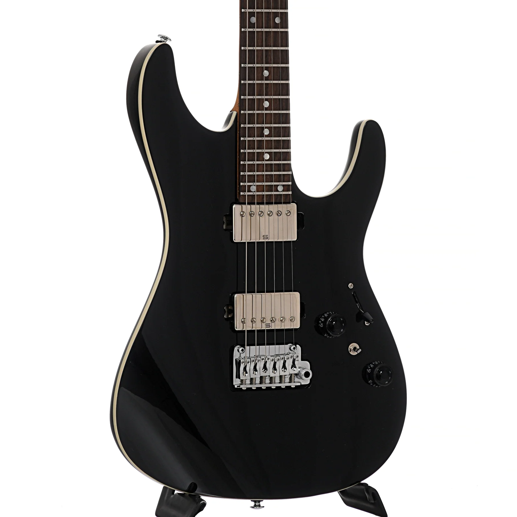 Ibanez B-Stock Premium AZ42P1 Electric Guitar, Black - Image 4