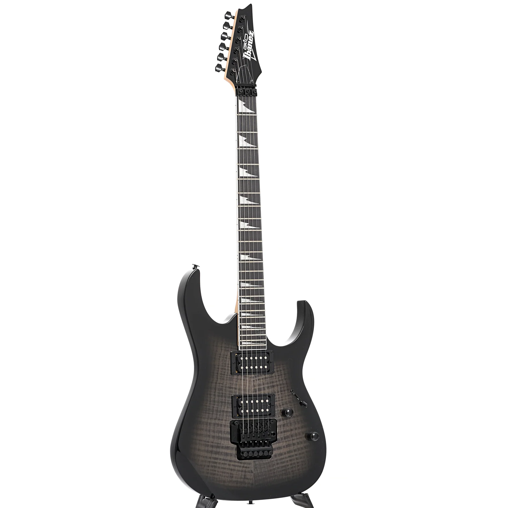 Ibanez GRG320FA Gio Electric Guitar, Transparent Black Sunburst - Image 3