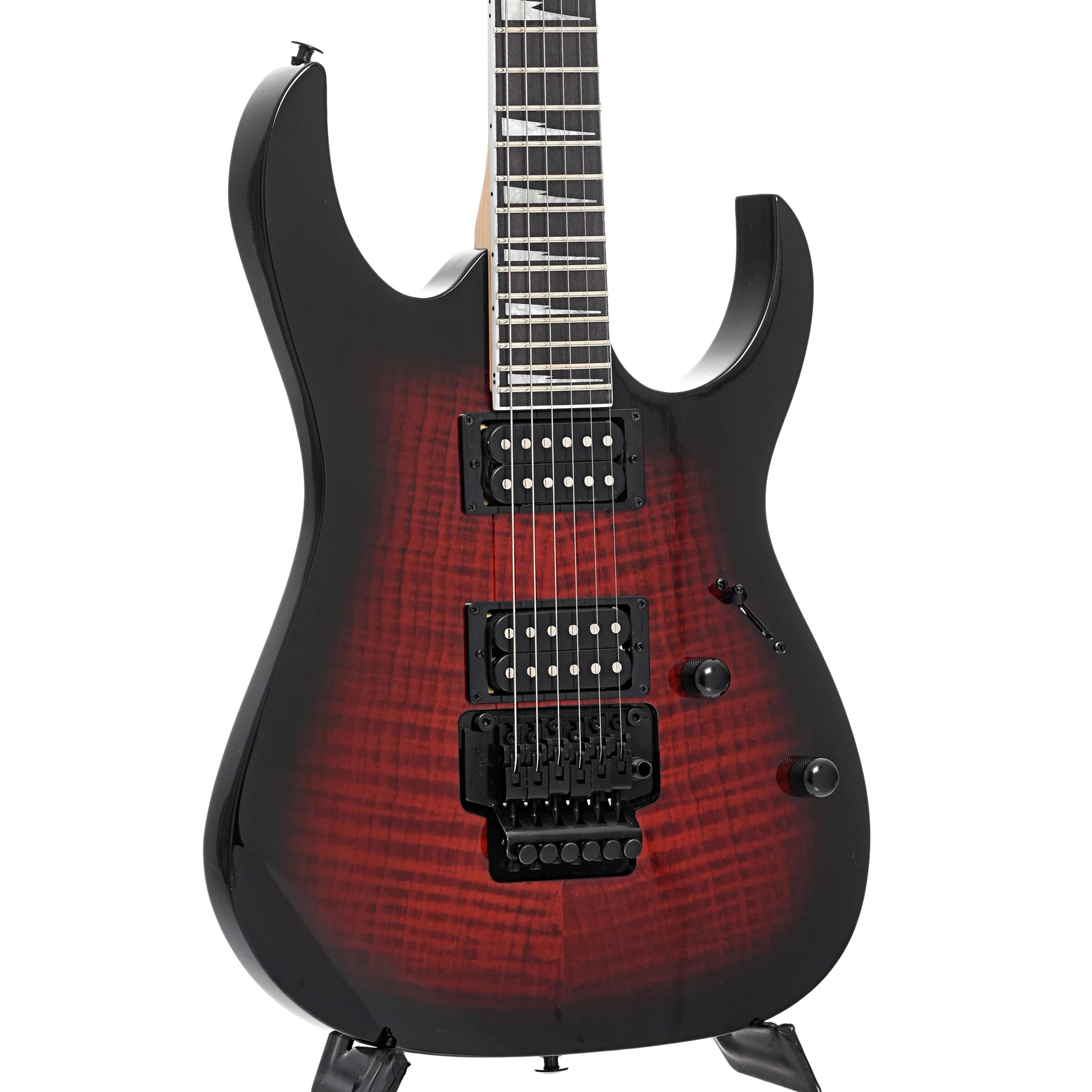 Ibanez GRG320FA Gio Electric Guitar, Transparent Red Burst - Image 4