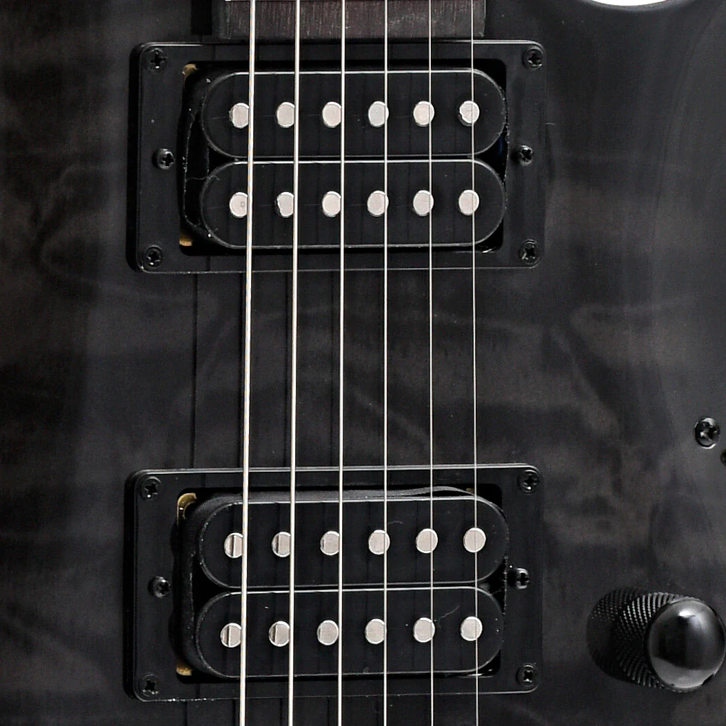 Ibanez RGA120QA Gio Electric Guitar, Transparent Black Sunburst - Image 5