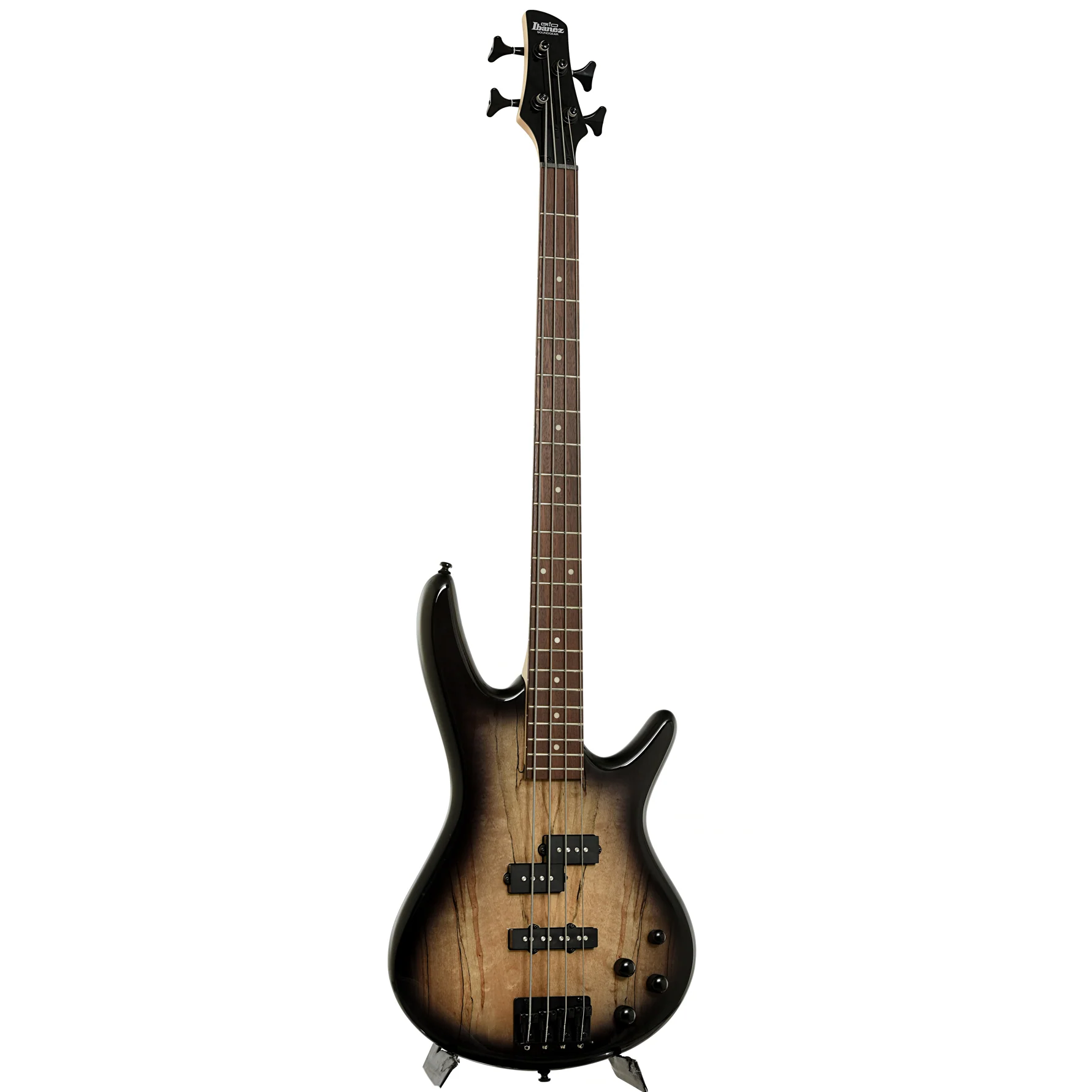 Ibanez GSR200SM Gio Electric Bass Guitar, Natural Gray Burst - Image 3
