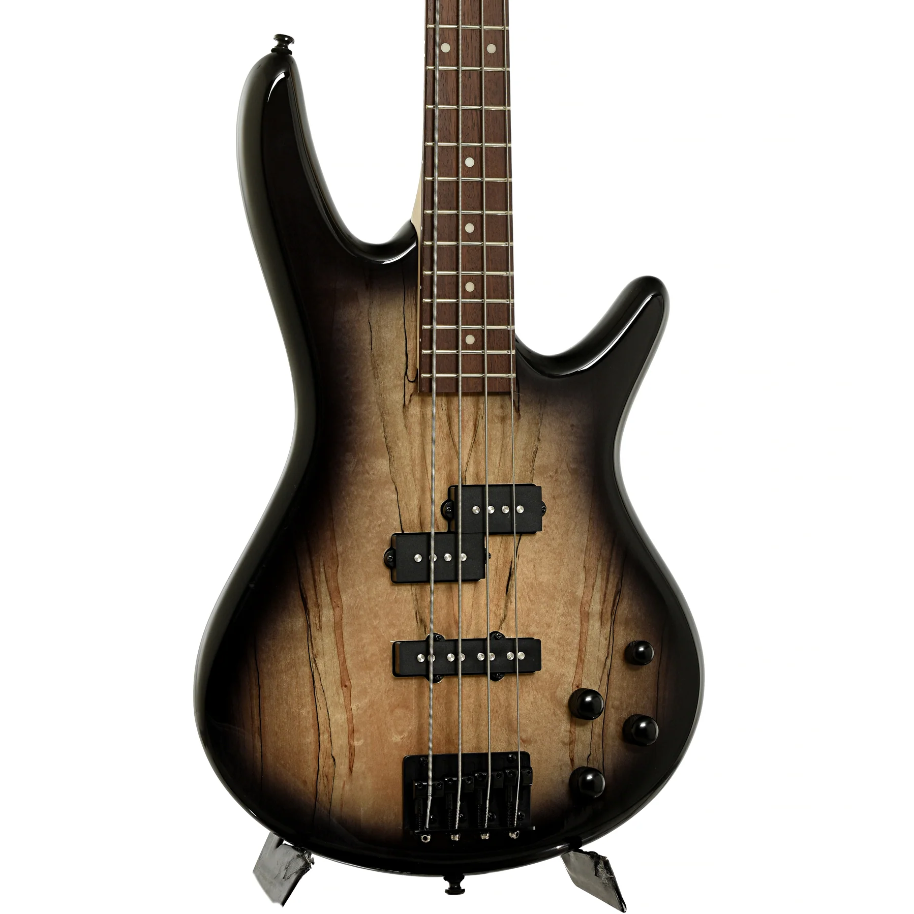 Ibanez GSR200SM Gio Electric Bass Guitar, Natural Gray Burst - Image 4