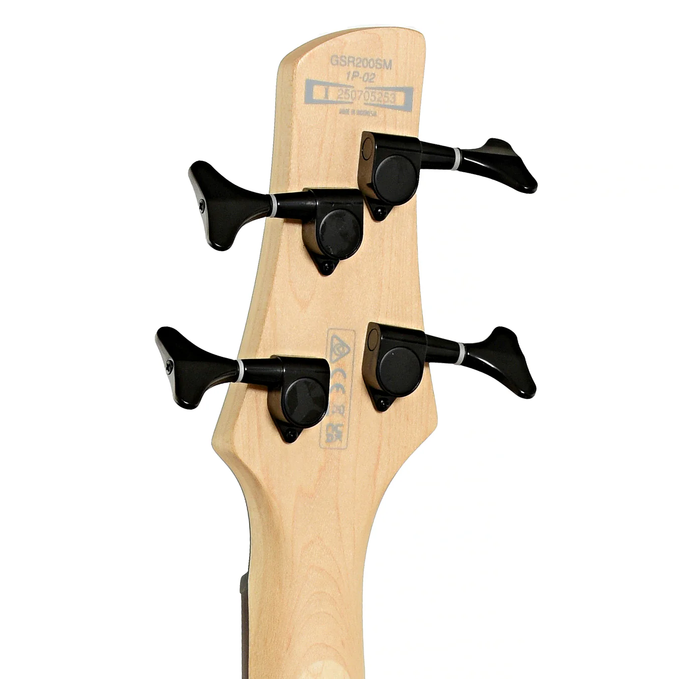Ibanez GSR200SM Gio Electric Bass Guitar, Natural Gray Burst - Image 9
