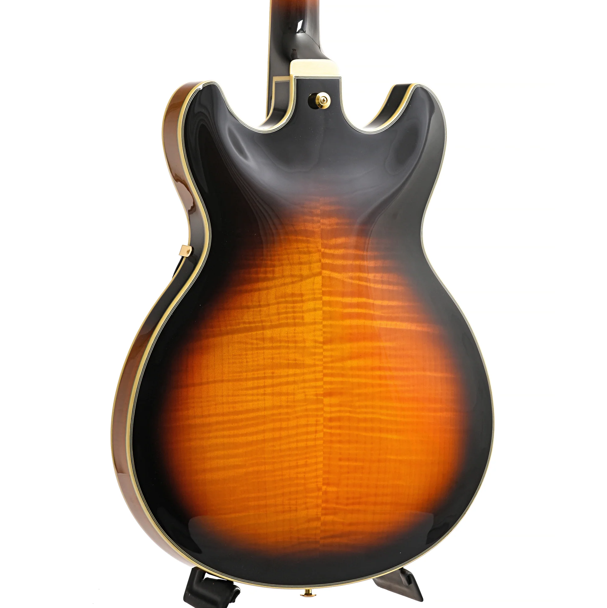Ibanez JSM10 John Scofield Semi-Hollowbody Guitar, Vintage Yellow Sunburst - Image 11