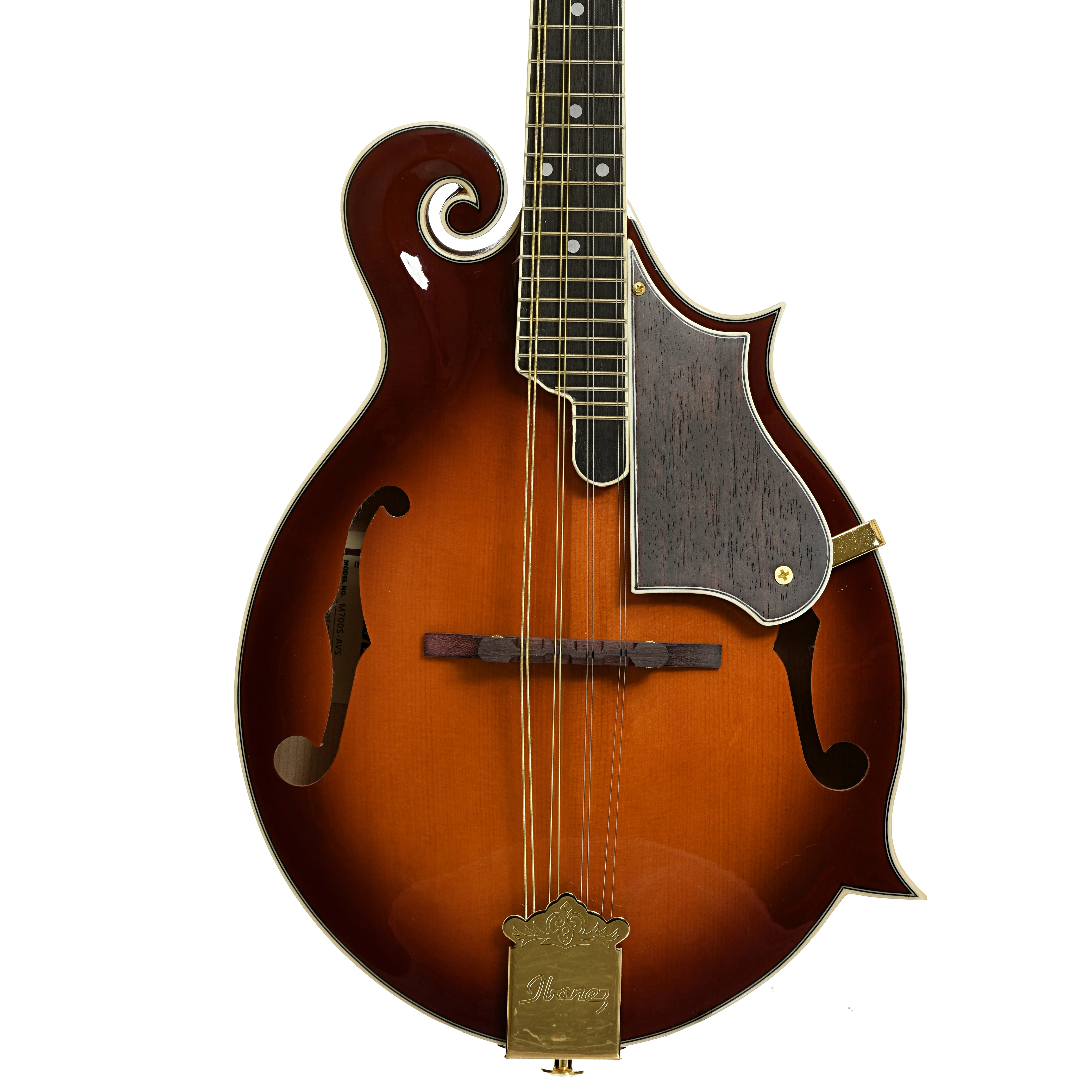Ibanez M700S F-Style Mandolin, Antique Violin Sunburst - Image 2