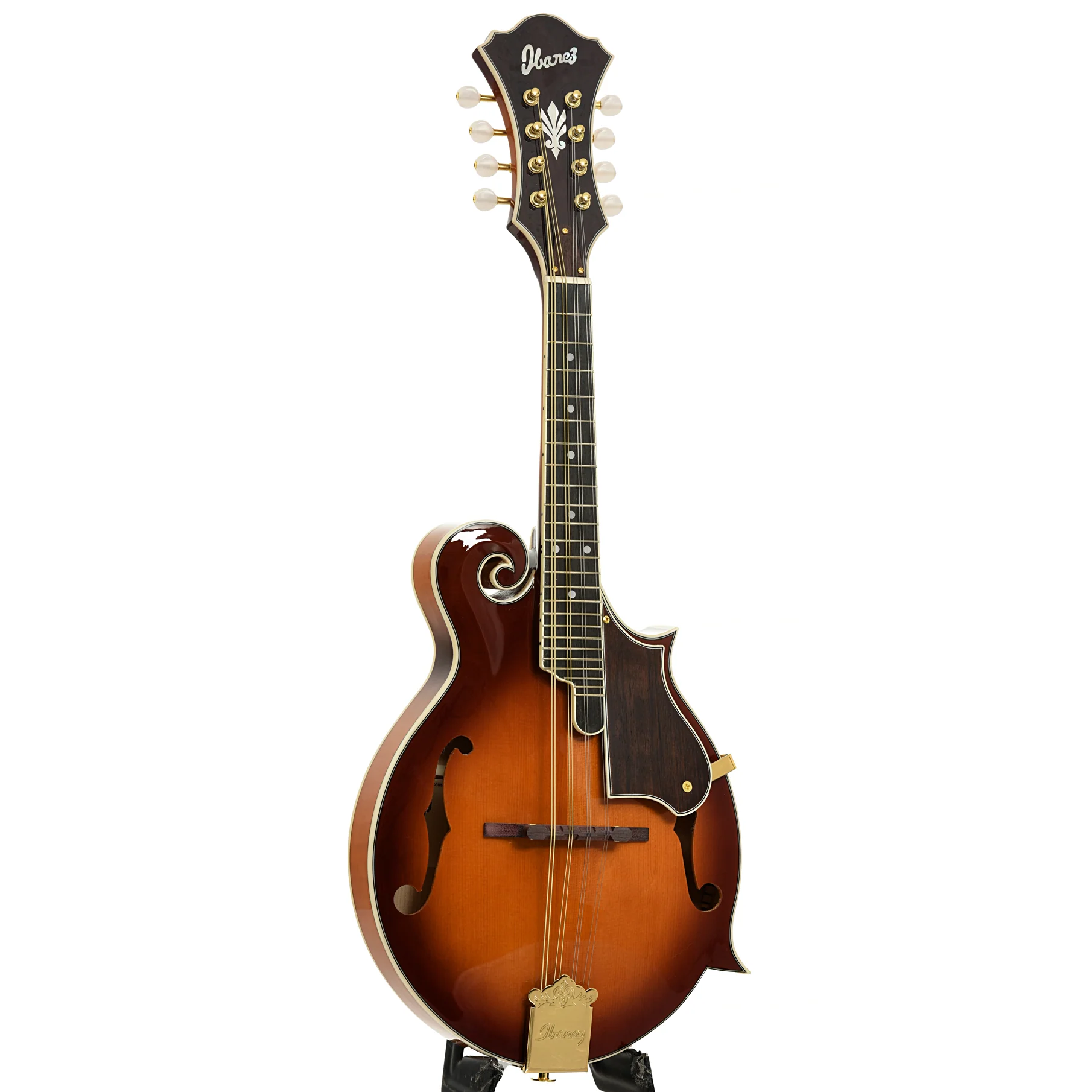 Ibanez M700S F-Style Mandolin, Antique Violin Sunburst - Image 3