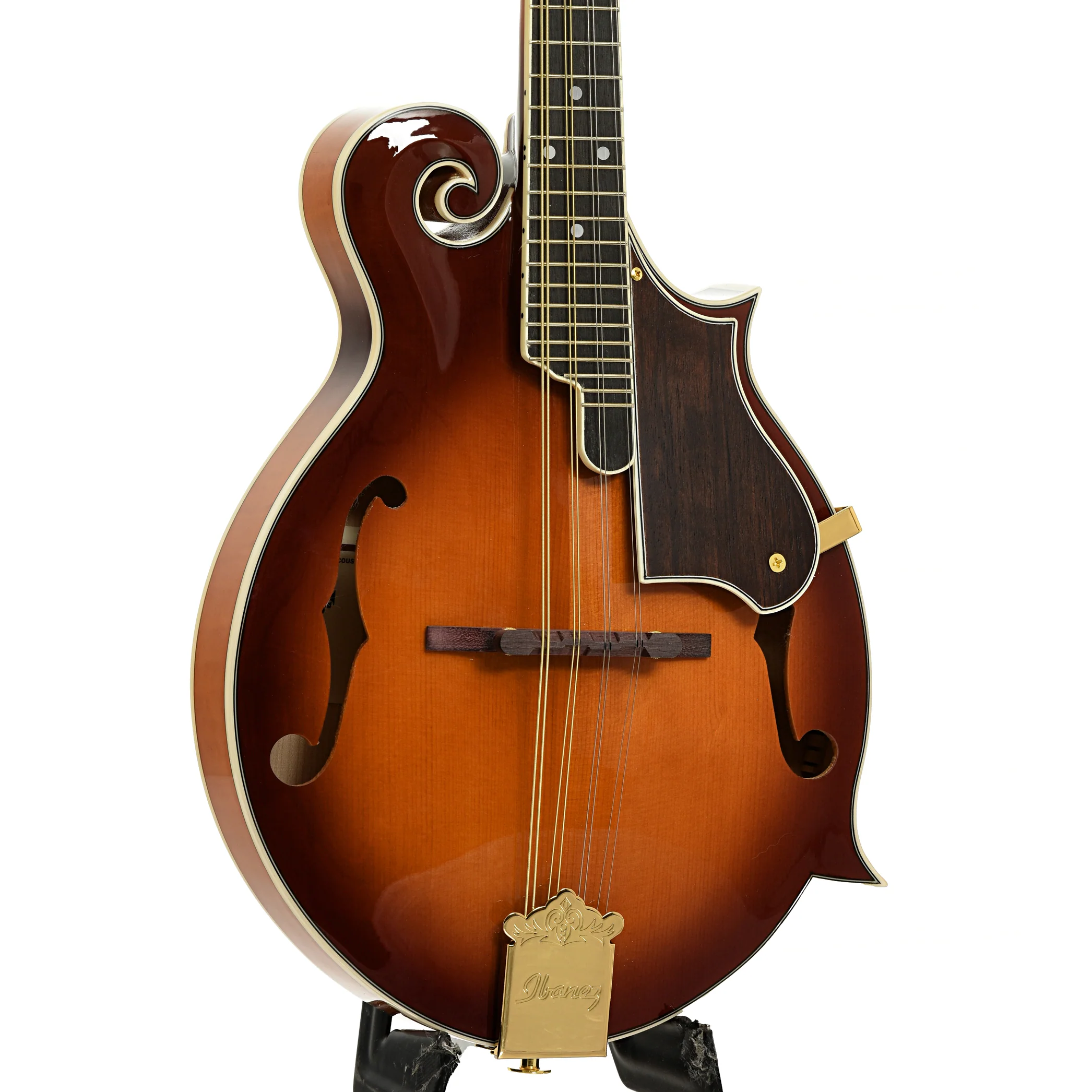 Ibanez M700S F-Style Mandolin, Antique Violin Sunburst - Image 4