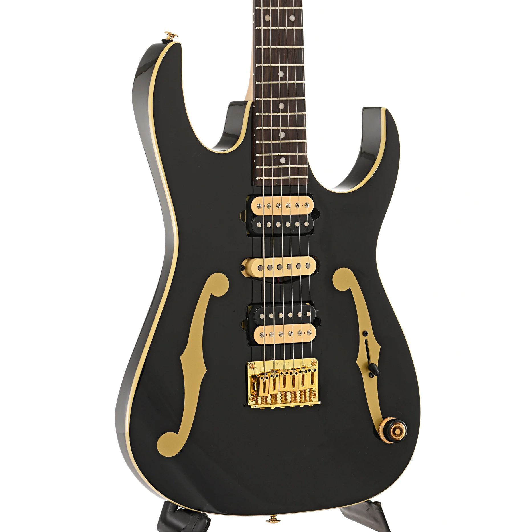 Ibanez PGM50 Paul Gilbert Signature Electric Guitar, Black - Image 4