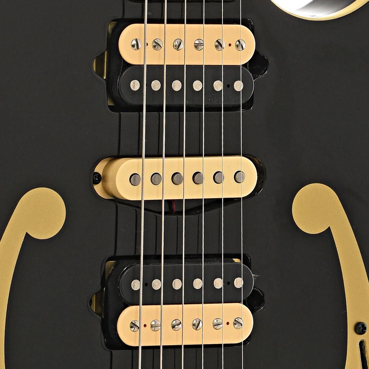 Ibanez PGM50 Paul Gilbert Signature Electric Guitar, Black - Image 6