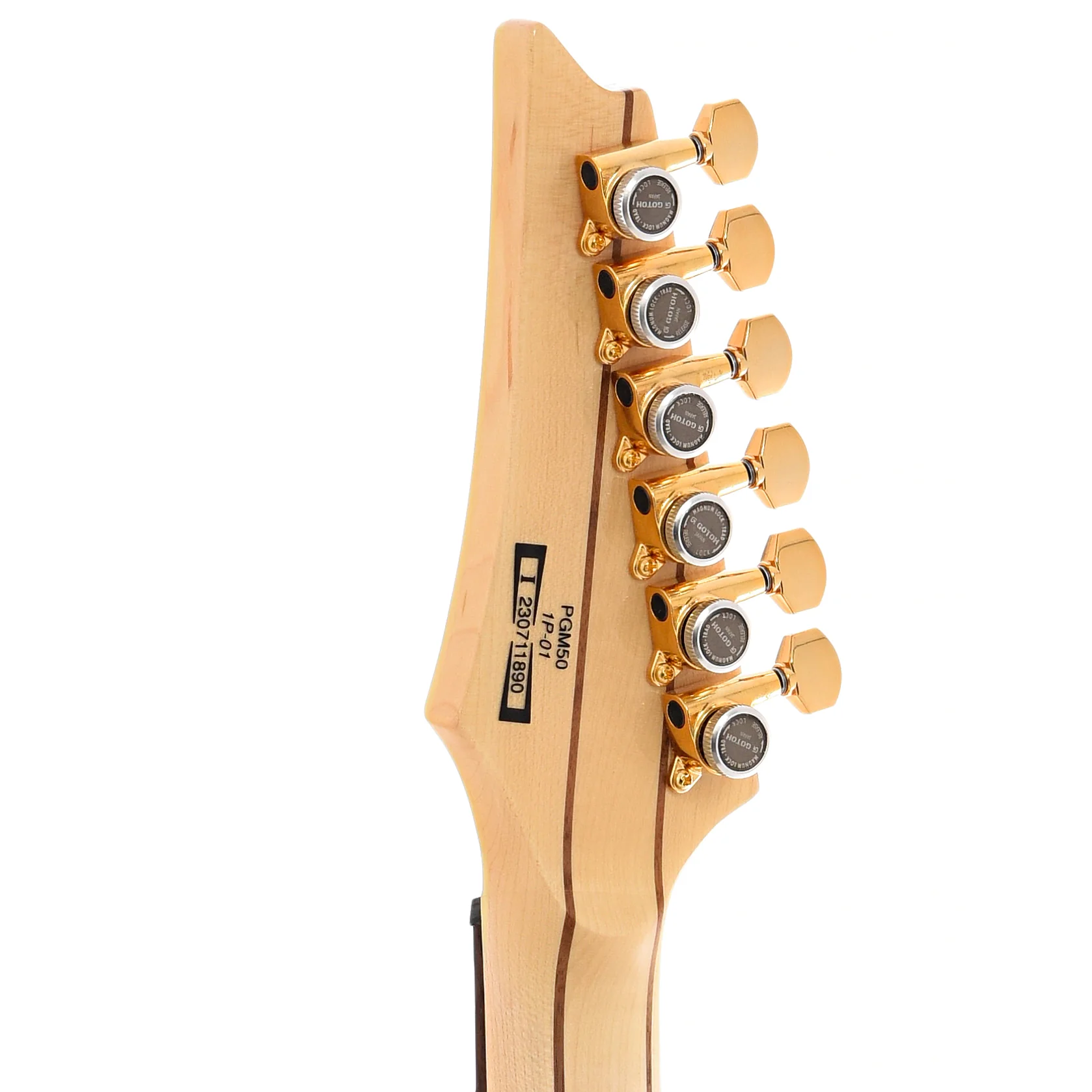 Ibanez PGM50 Paul Gilbert Signature Electric Guitar, Black - Image 9