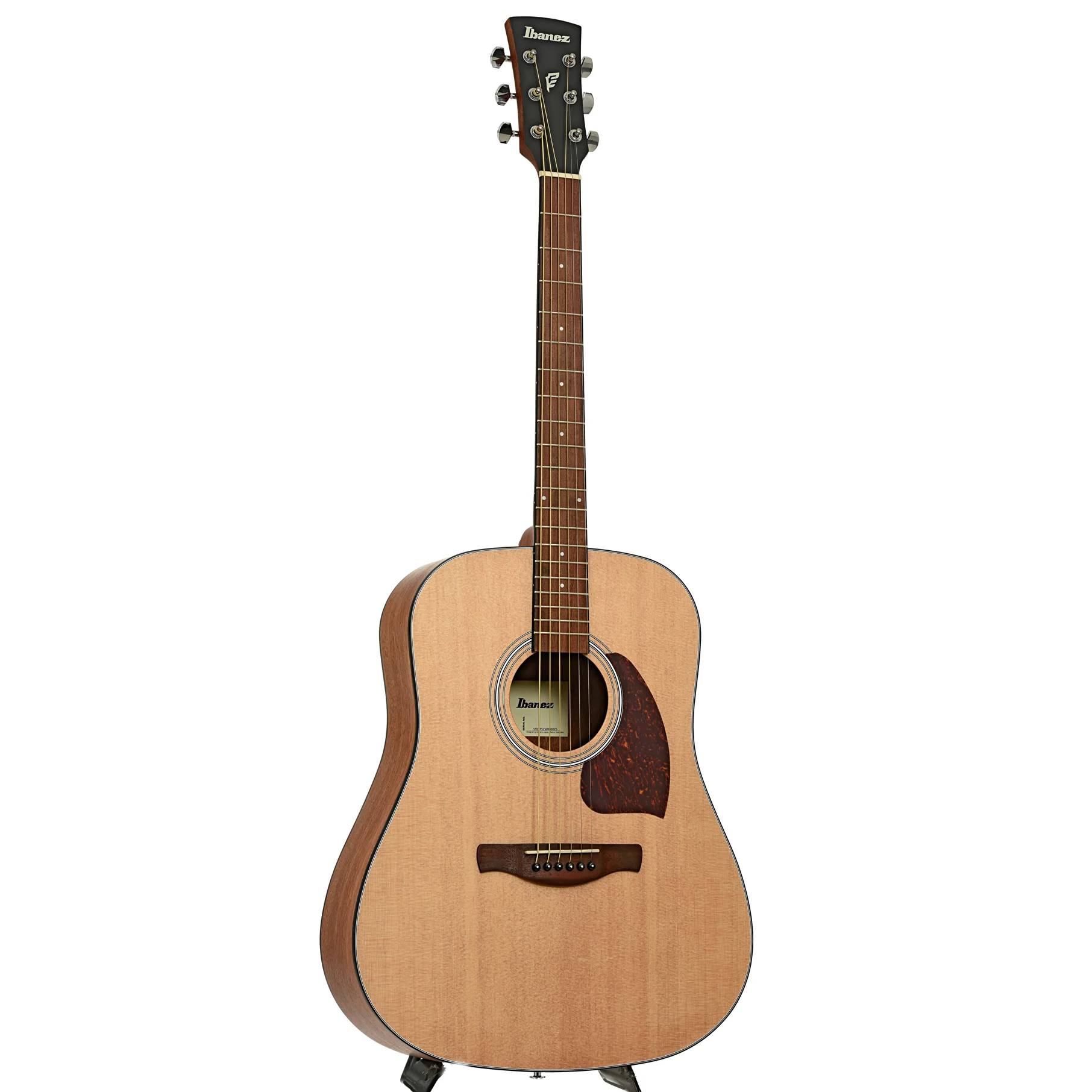 Ibanez PF50 Dreadnought Acoustic Guitar, Open Pore Natural - Image 3