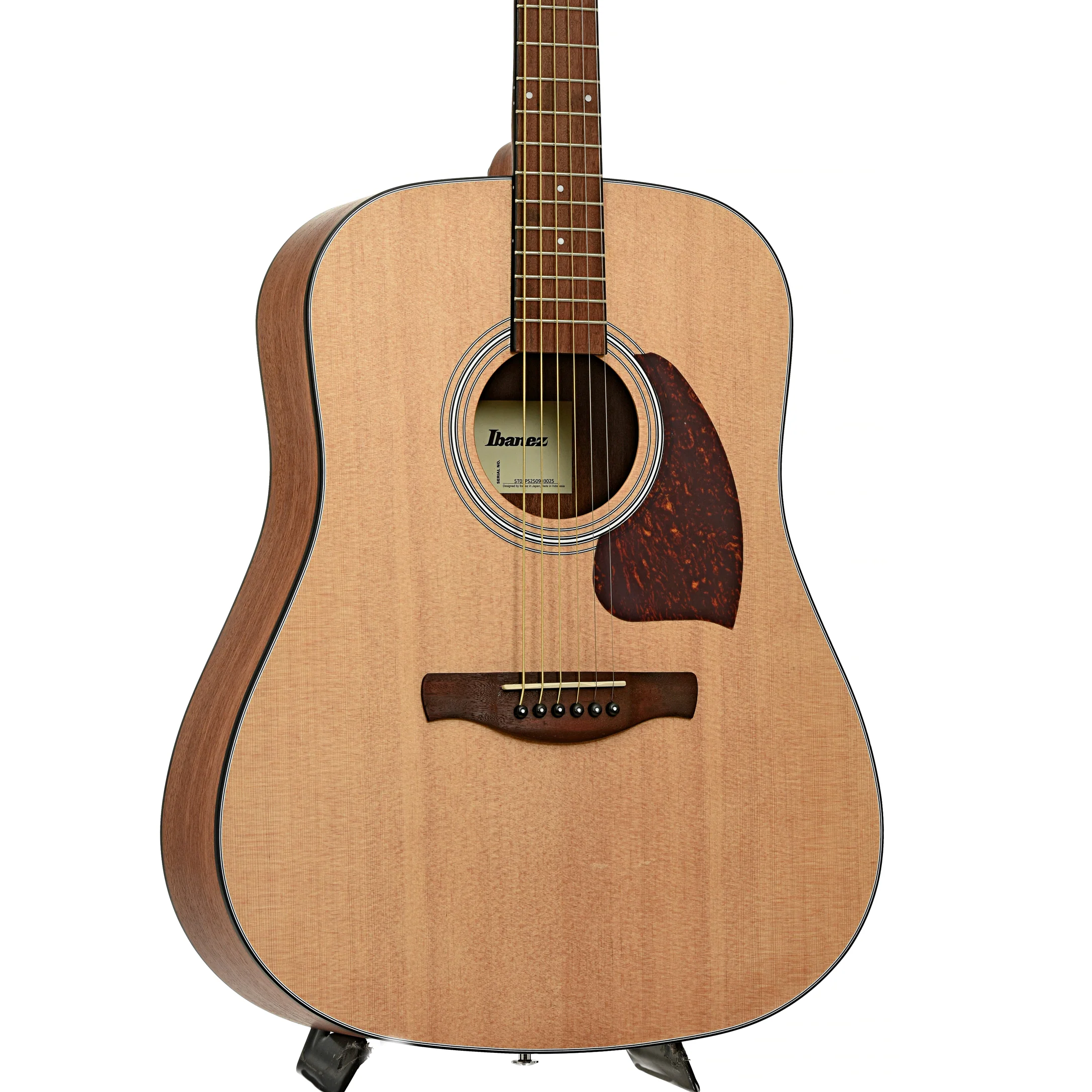 Ibanez PF50 Dreadnought Acoustic Guitar, Open Pore Natural - Image 4
