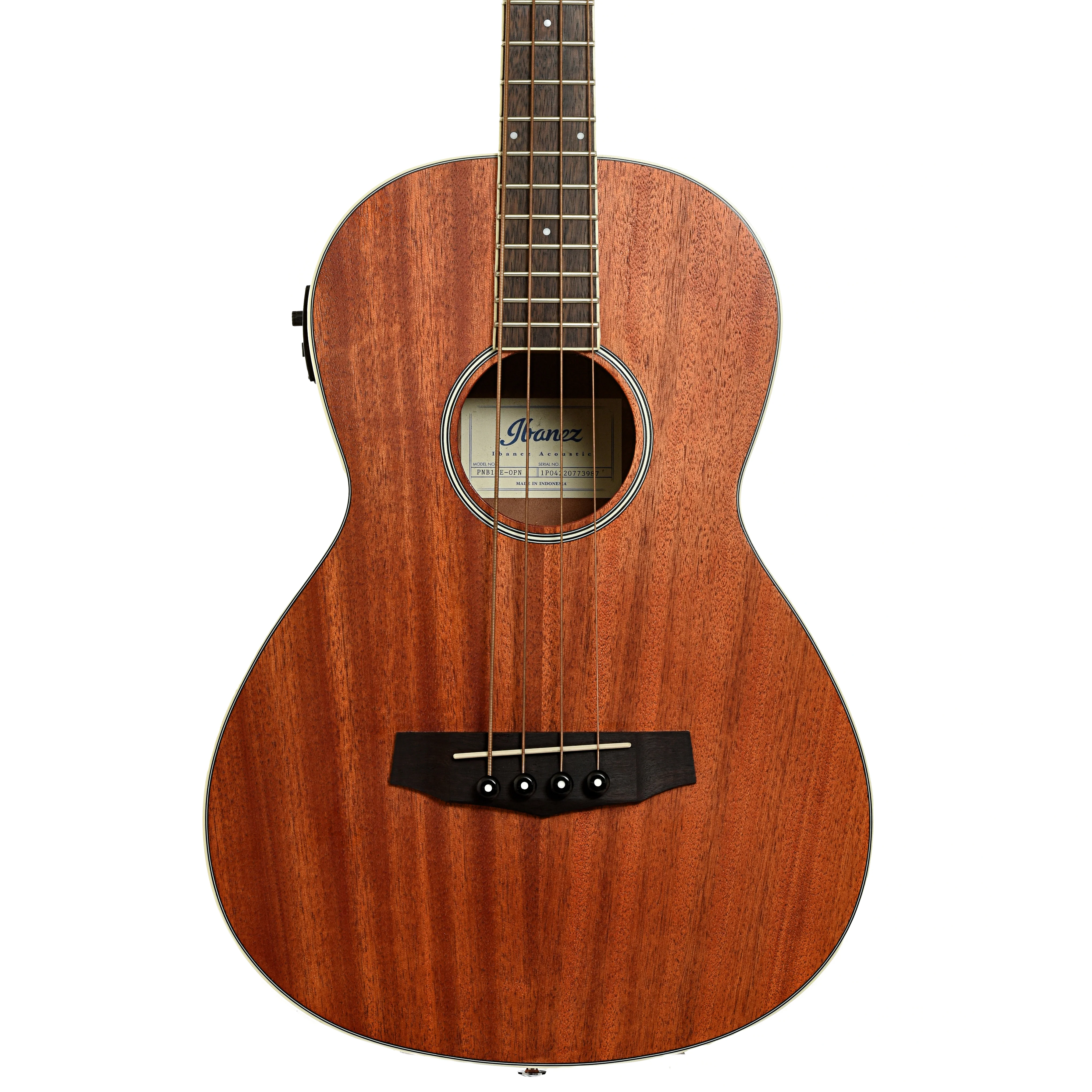 Ibanez PNB14E-OPN Acoustic-Electric Bass (c.2022) - Image 2