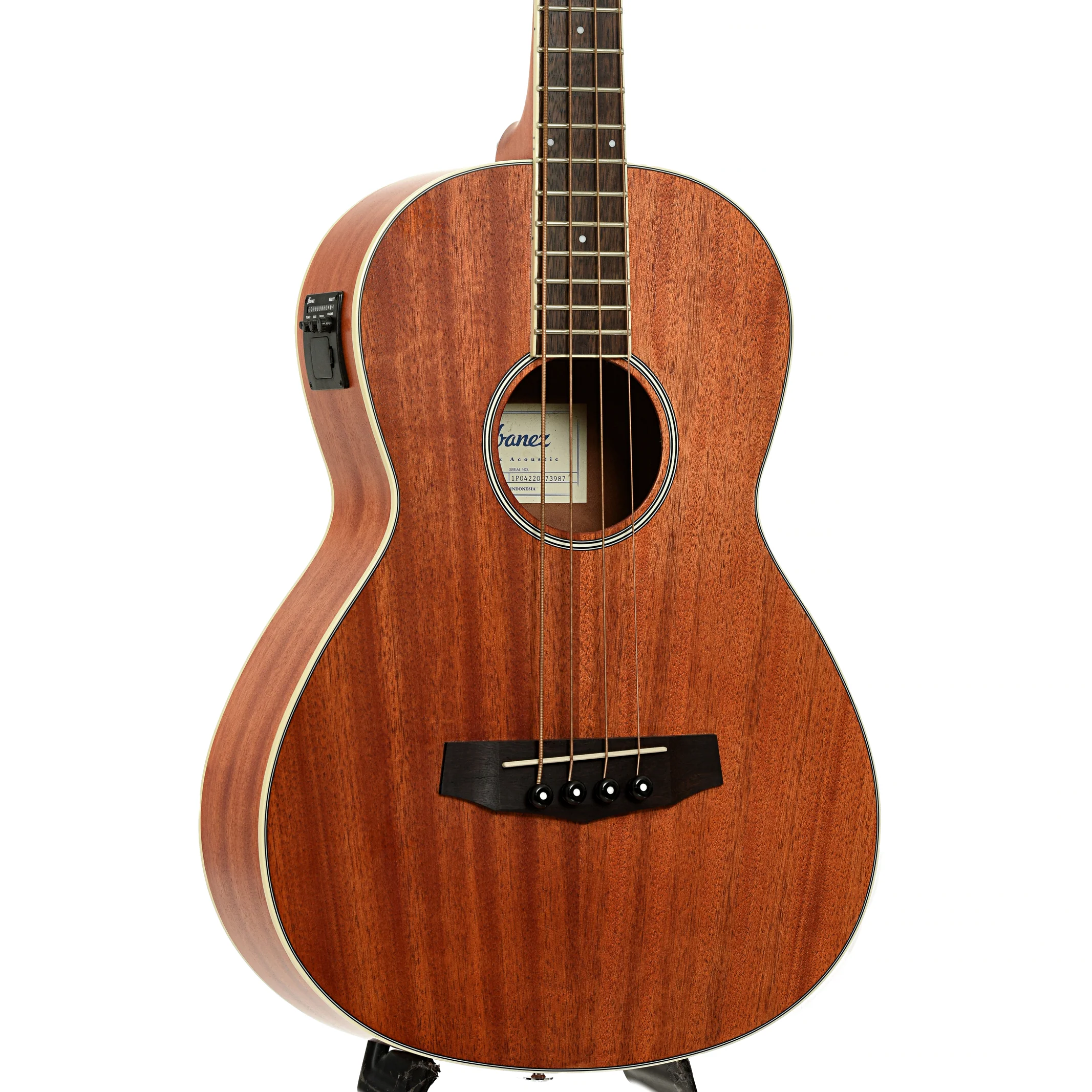 Ibanez PNB14E-OPN Acoustic-Electric Bass (c.2022) - Image 4