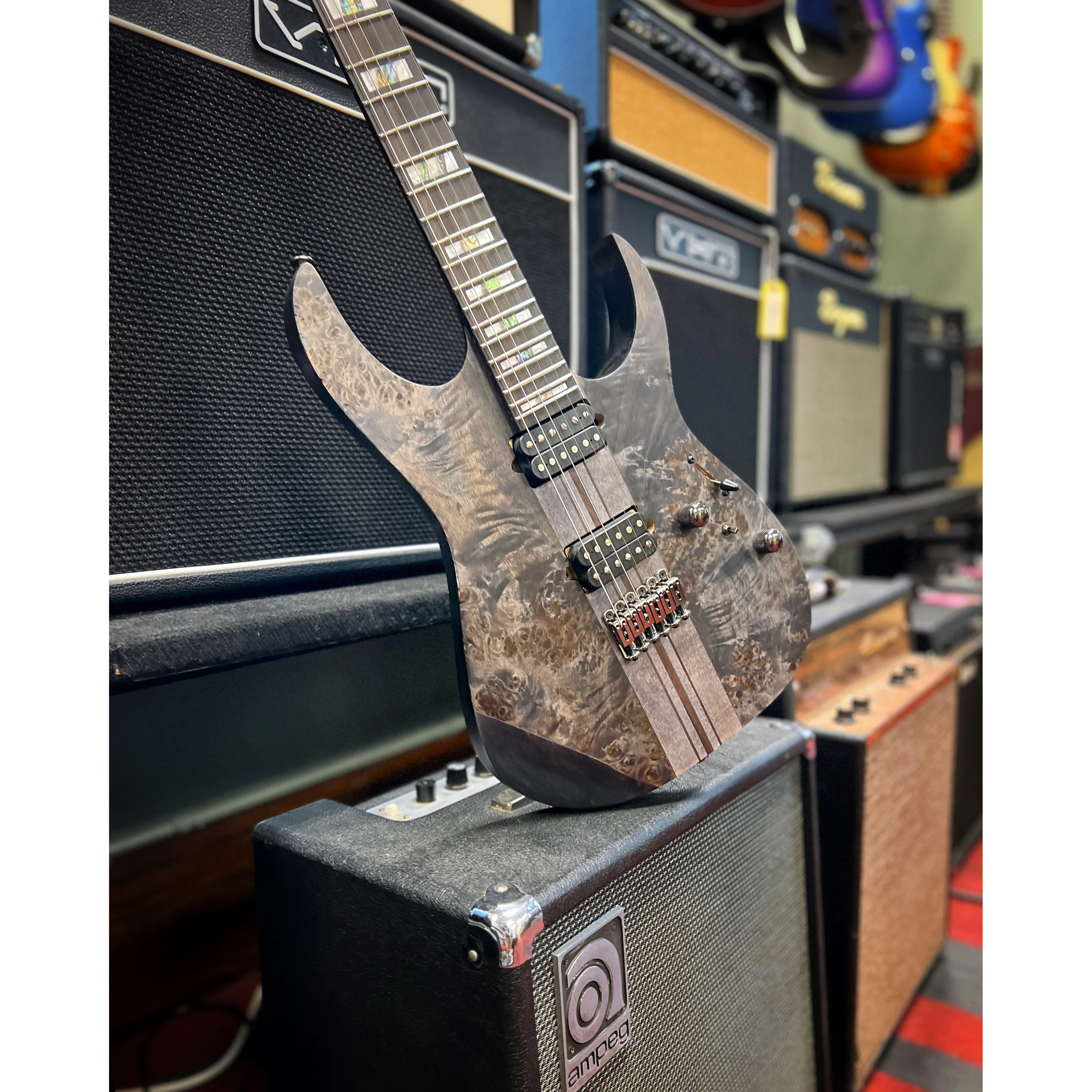 Ibanez RGT1221PB Premium Electric Guitar, Deep Twilight Flat - Image 3