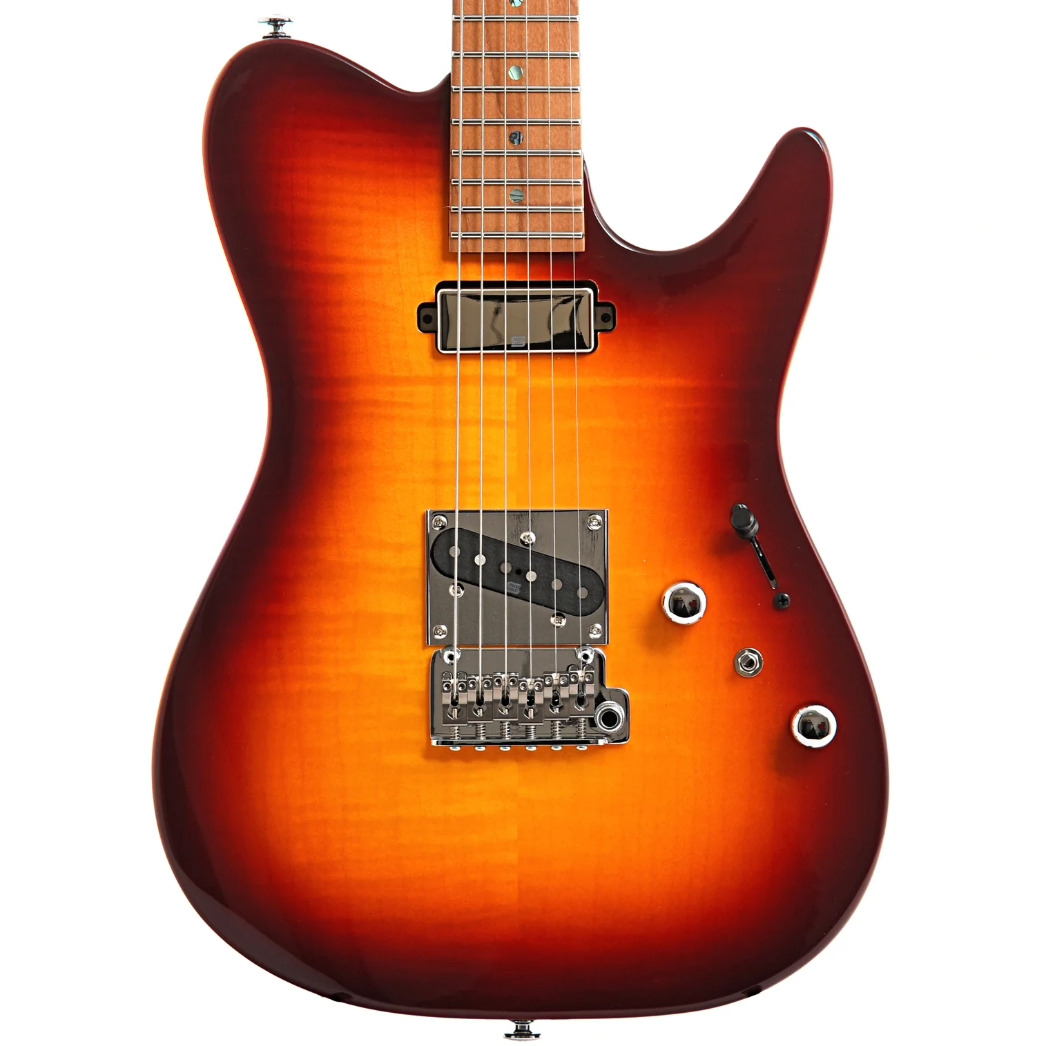 Ibanez Prestige Series B-Stock AZS200F Electric Guitar, Sunset Burst - Image 2