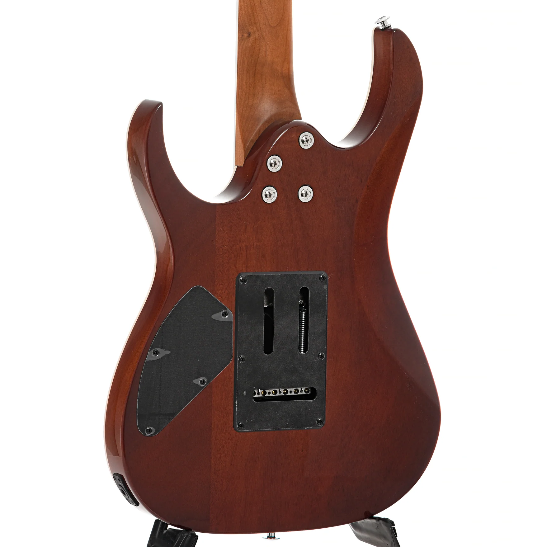 Ibanez GRG220PA1 RG Gio Electric Guitar, Brown Black Burst - Image 11