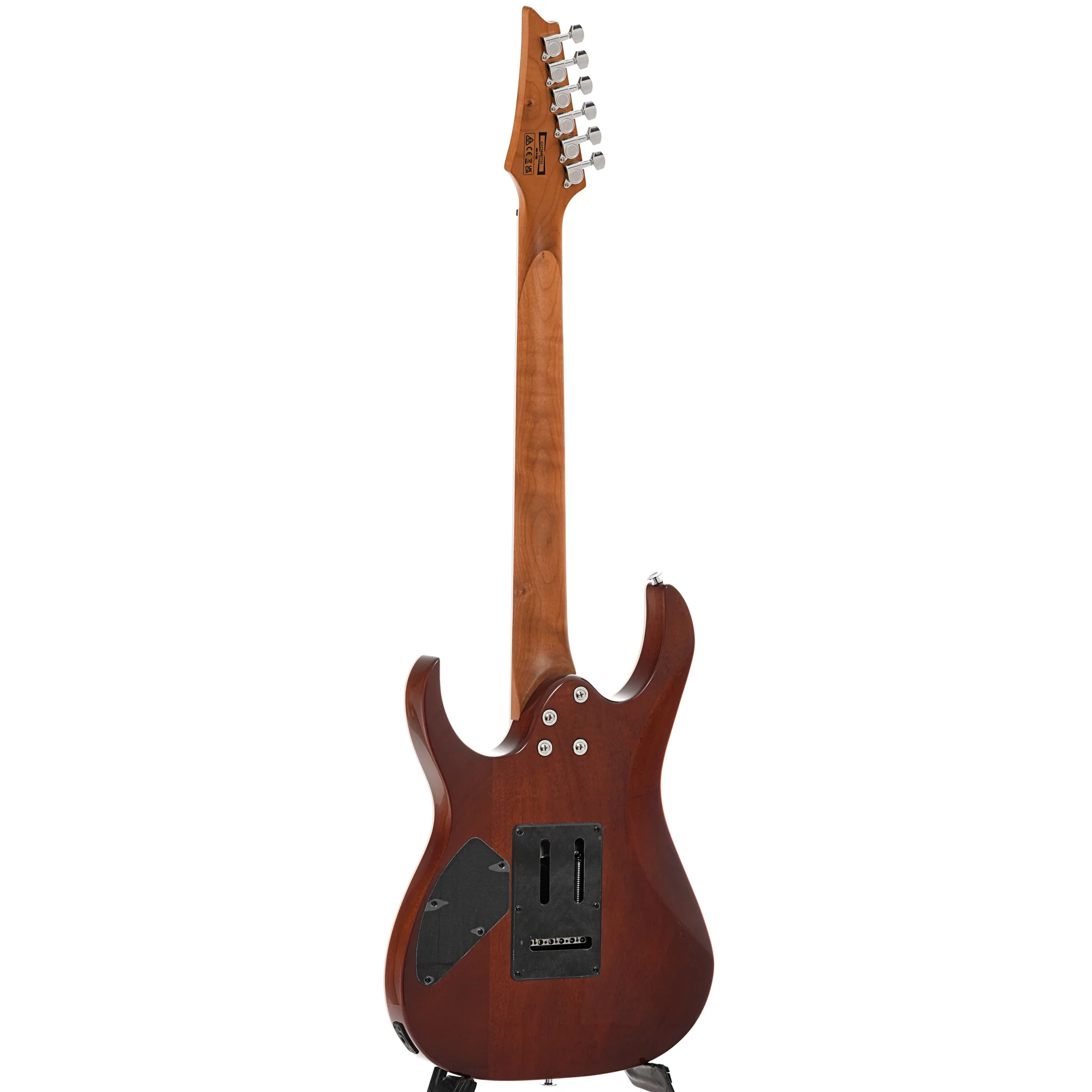 Ibanez GRG220PA1 RG Gio Electric Guitar, Brown Black Burst - Image 12