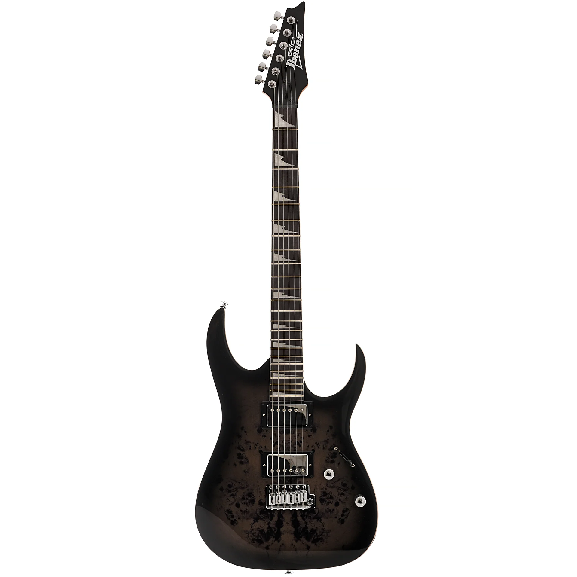 Ibanez GRG220PA1 RG Gio Electric Guitar, Brown Black Burst - Image 13