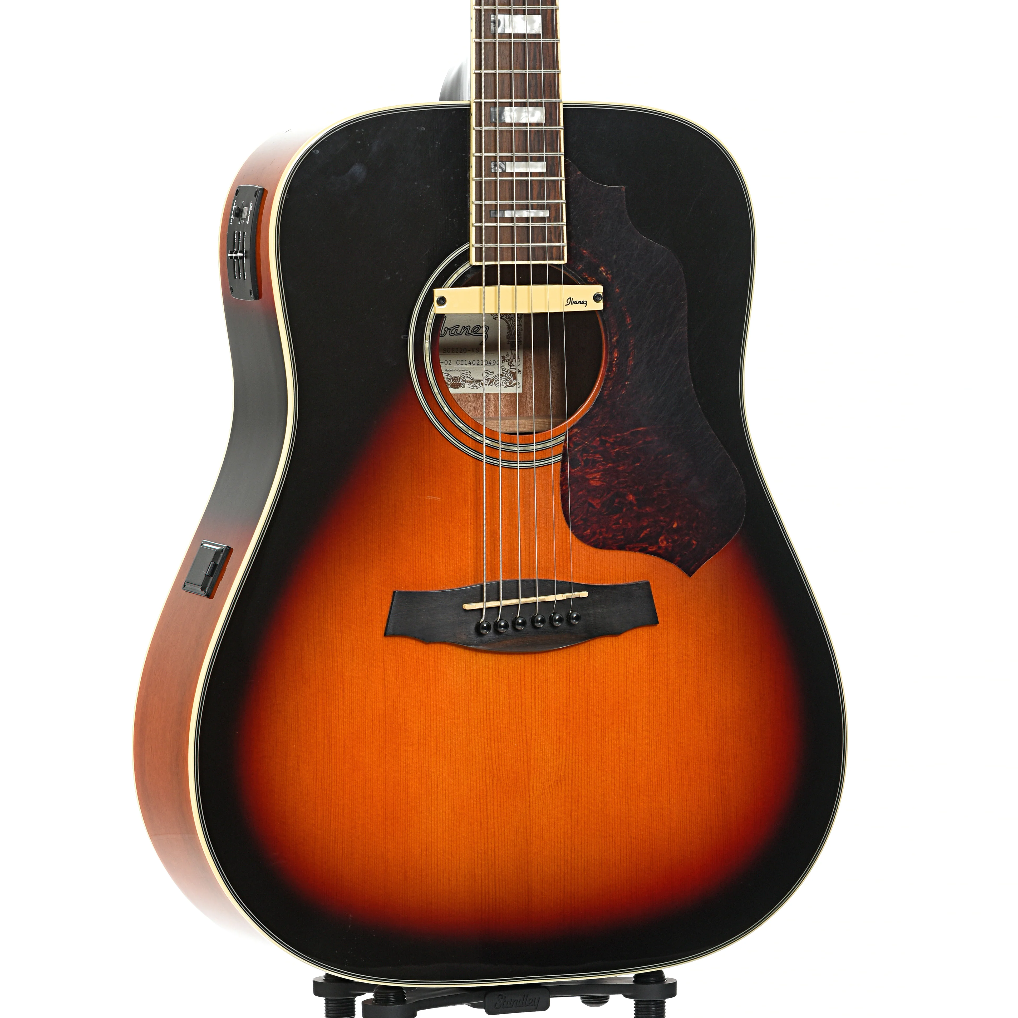 Ibanez SGE220-VS Acoustic-Electric Guitar (c.2014) - Image 4