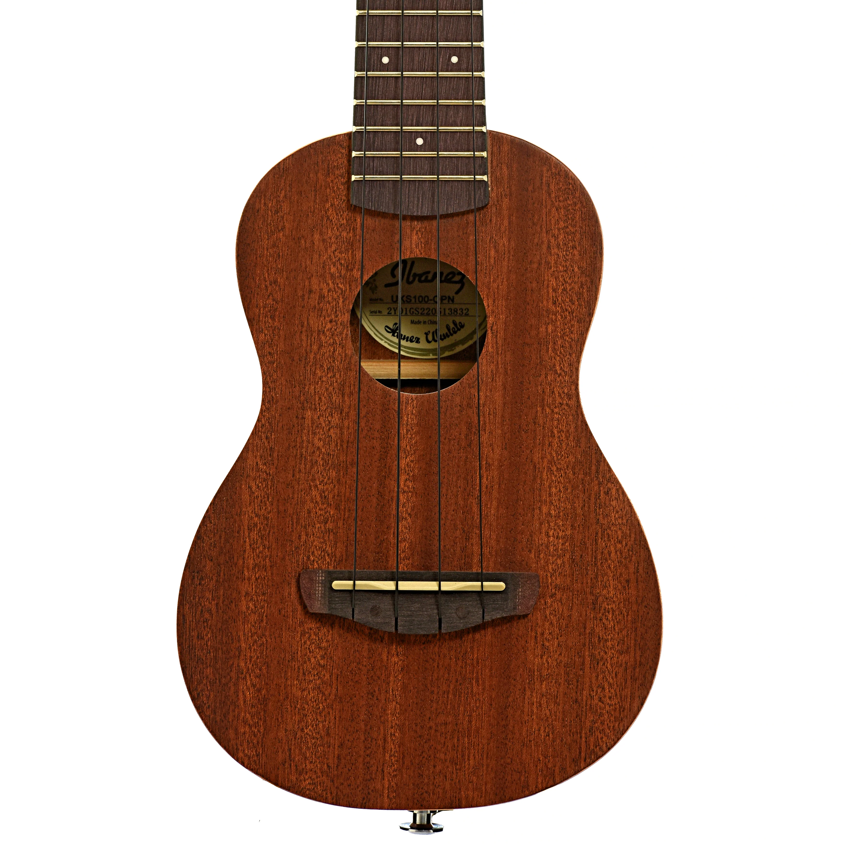 Ibanez Soprano Ukulele & Gigbag, Open Pore Natural - Image 2