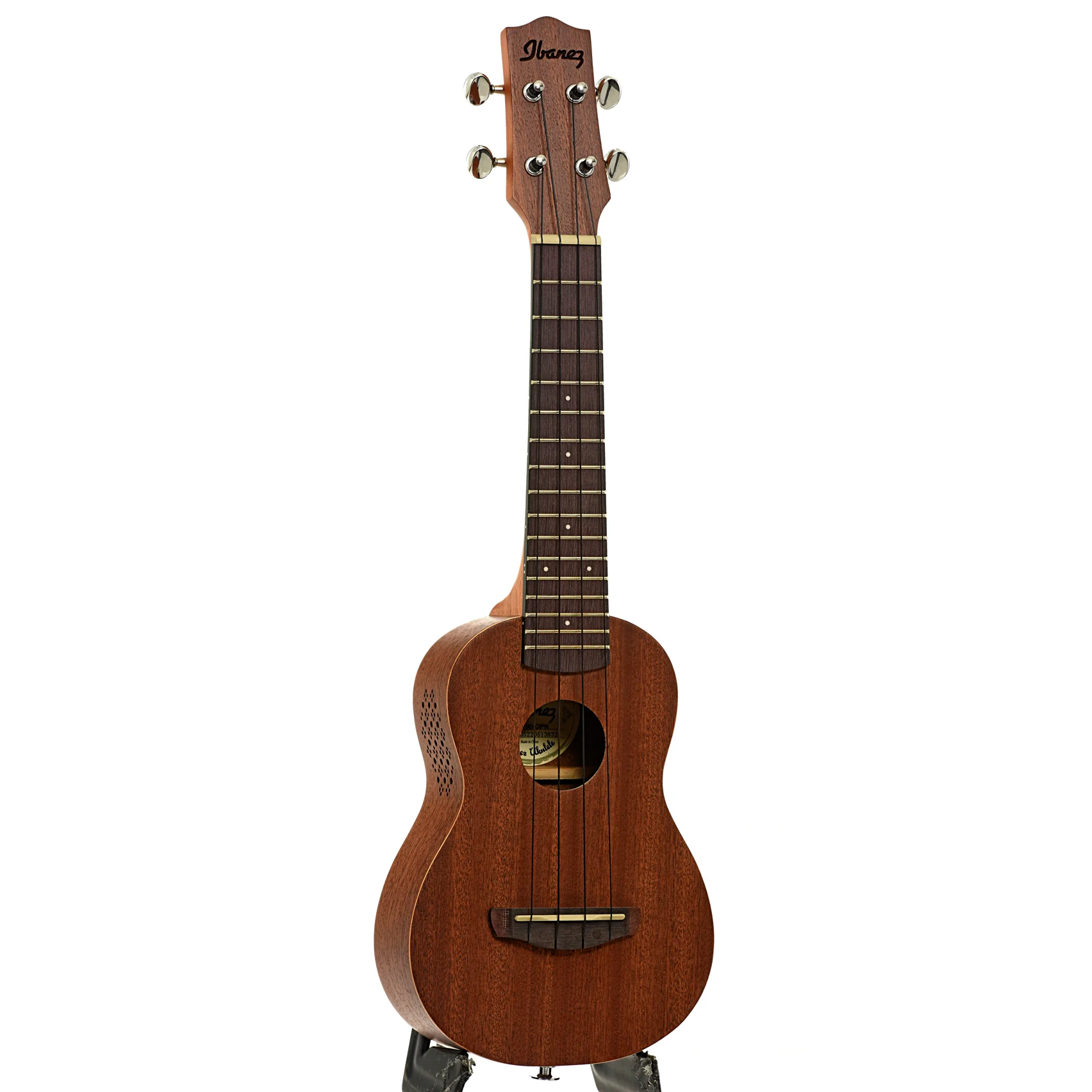 Ibanez Soprano Ukulele & Gigbag, Open Pore Natural - Image 3