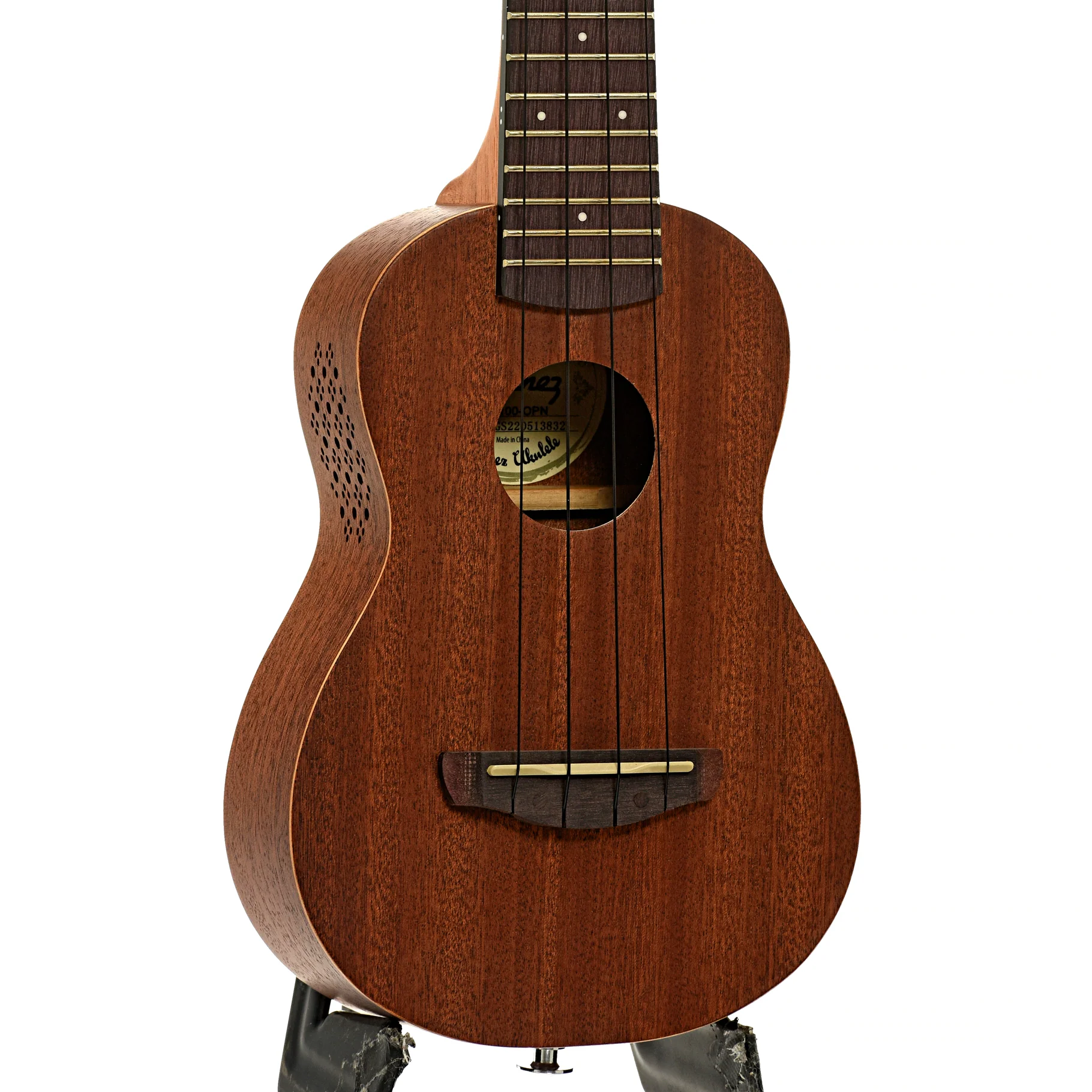 Ibanez Soprano Ukulele & Gigbag, Open Pore Natural - Image 4