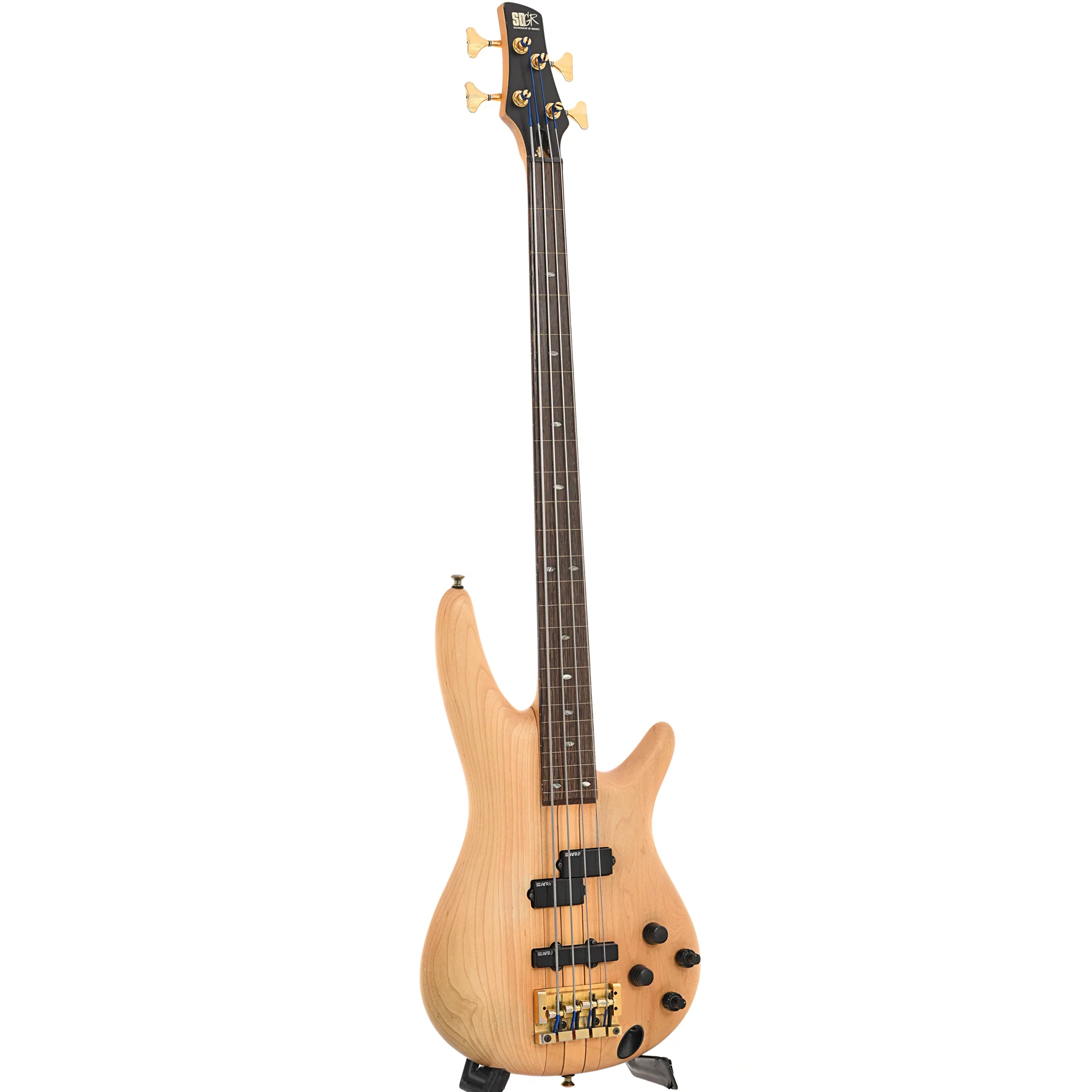 Ibanez SR2000 Conversion Fretless Electric Bass (1990s) - Image 3
