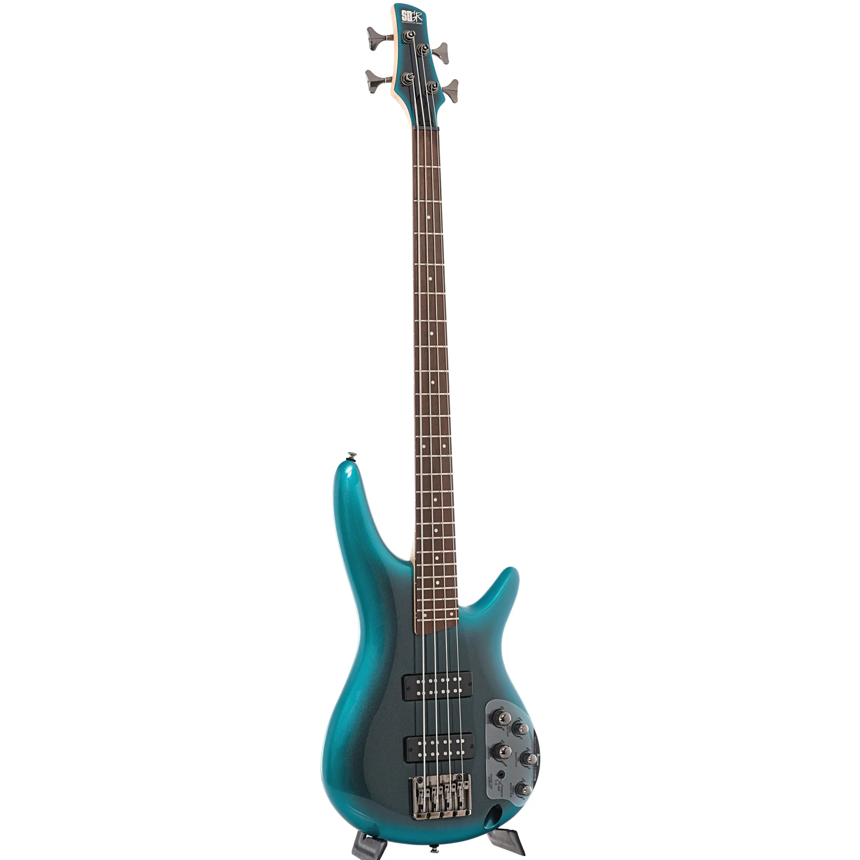 Ibanez SR300E Electric Bass Guitar, Cerulean Aura Burst - Image 10
