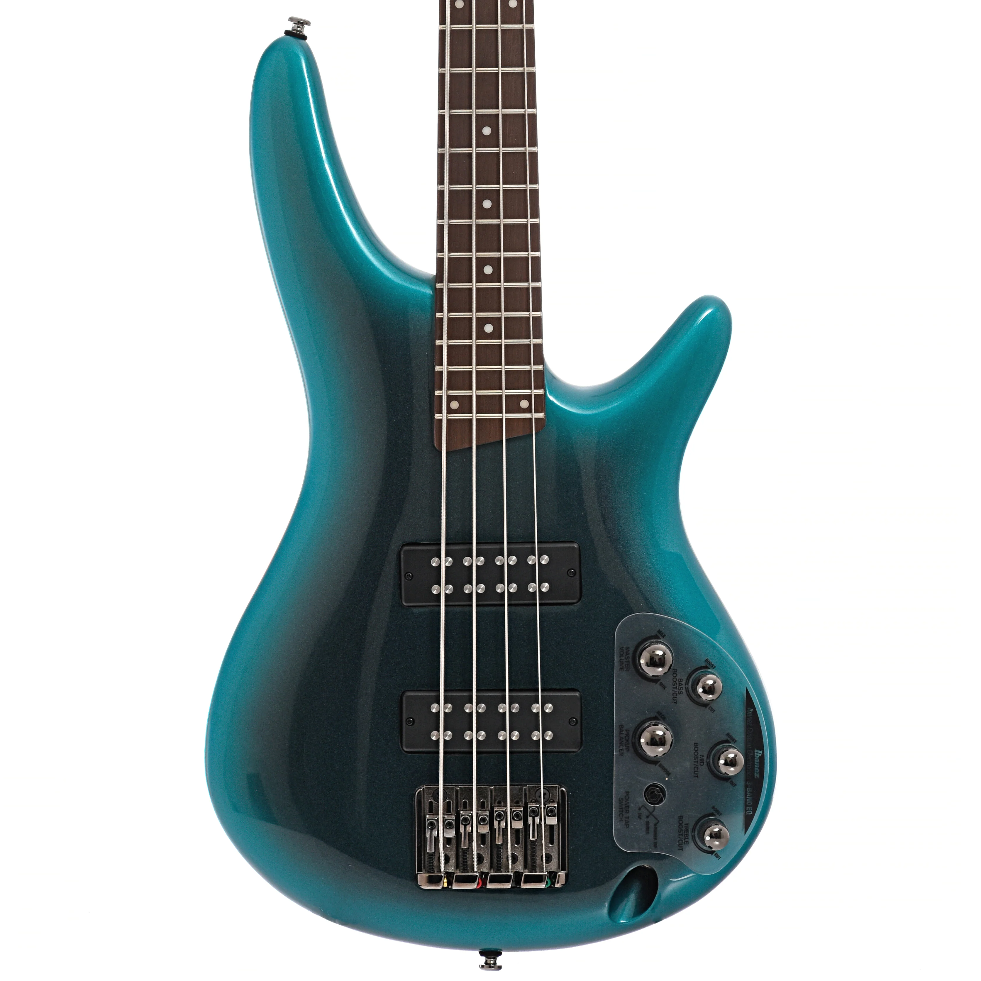 Ibanez SR300E Electric Bass Guitar, Cerulean Aura Burst - Image 2
