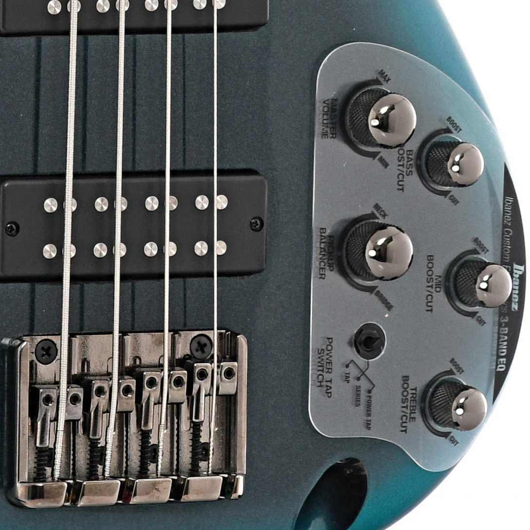 Ibanez SR300E Electric Bass Guitar, Cerulean Aura Burst - Image 4