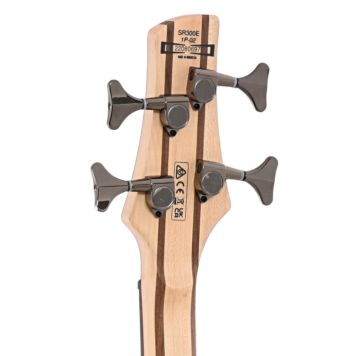 Ibanez SR300E Electric Bass Guitar, Cerulean Aura Burst - Image 8