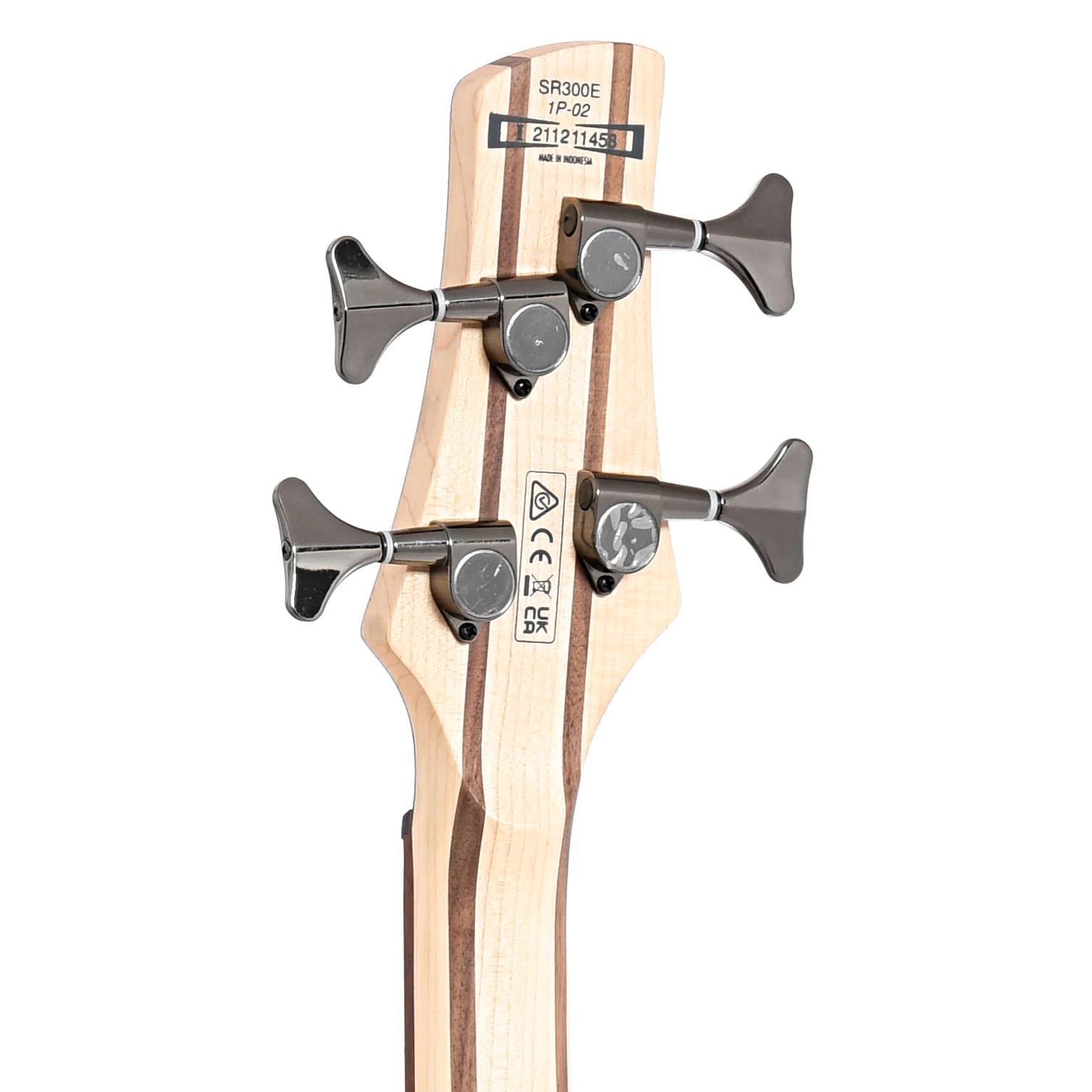 Ibanez SR300E Electric Bass Guitar, Iron Pewter - Image 8